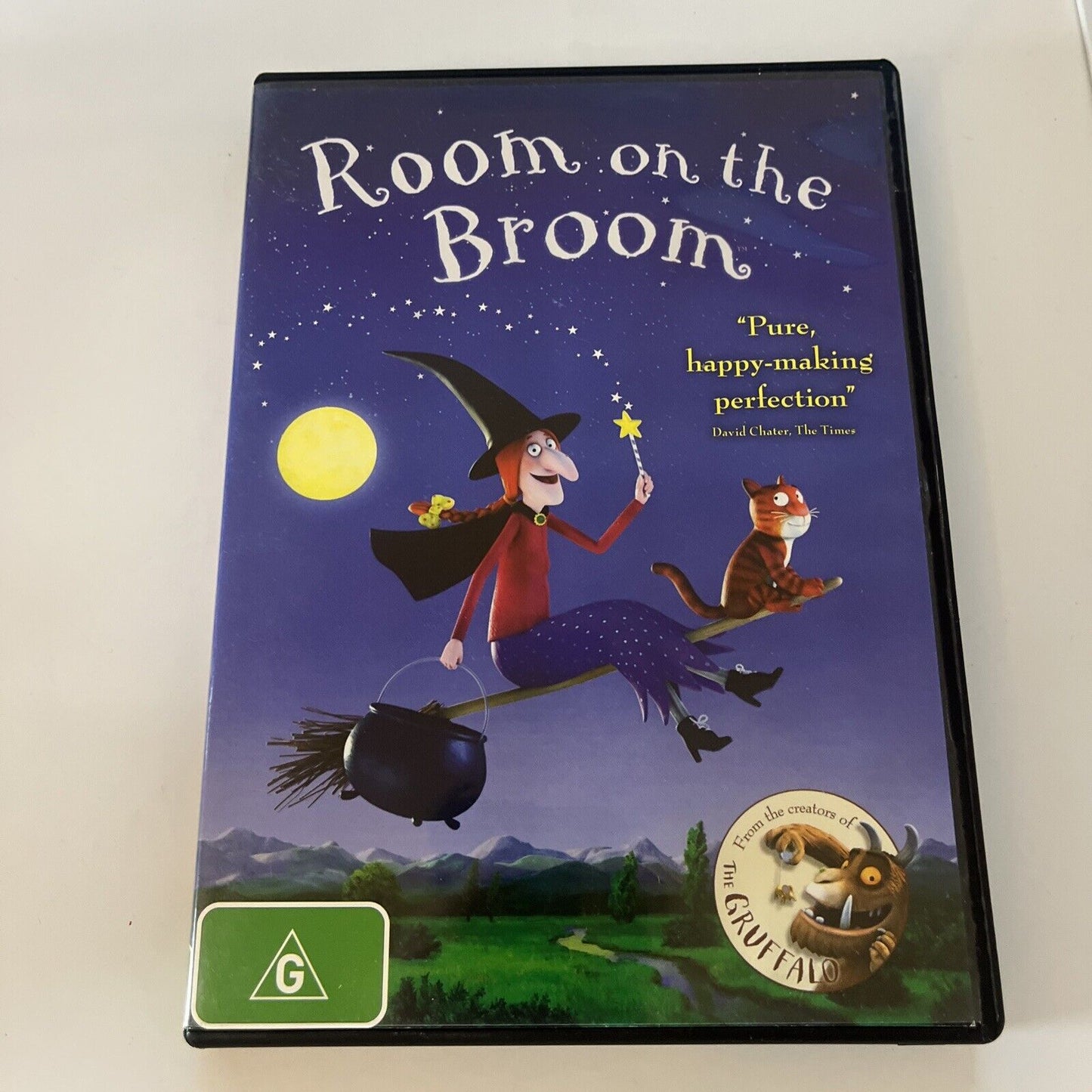 Room On The Broom (DVD, 2012) Gillian Anderson, Timothy Spall Region 4