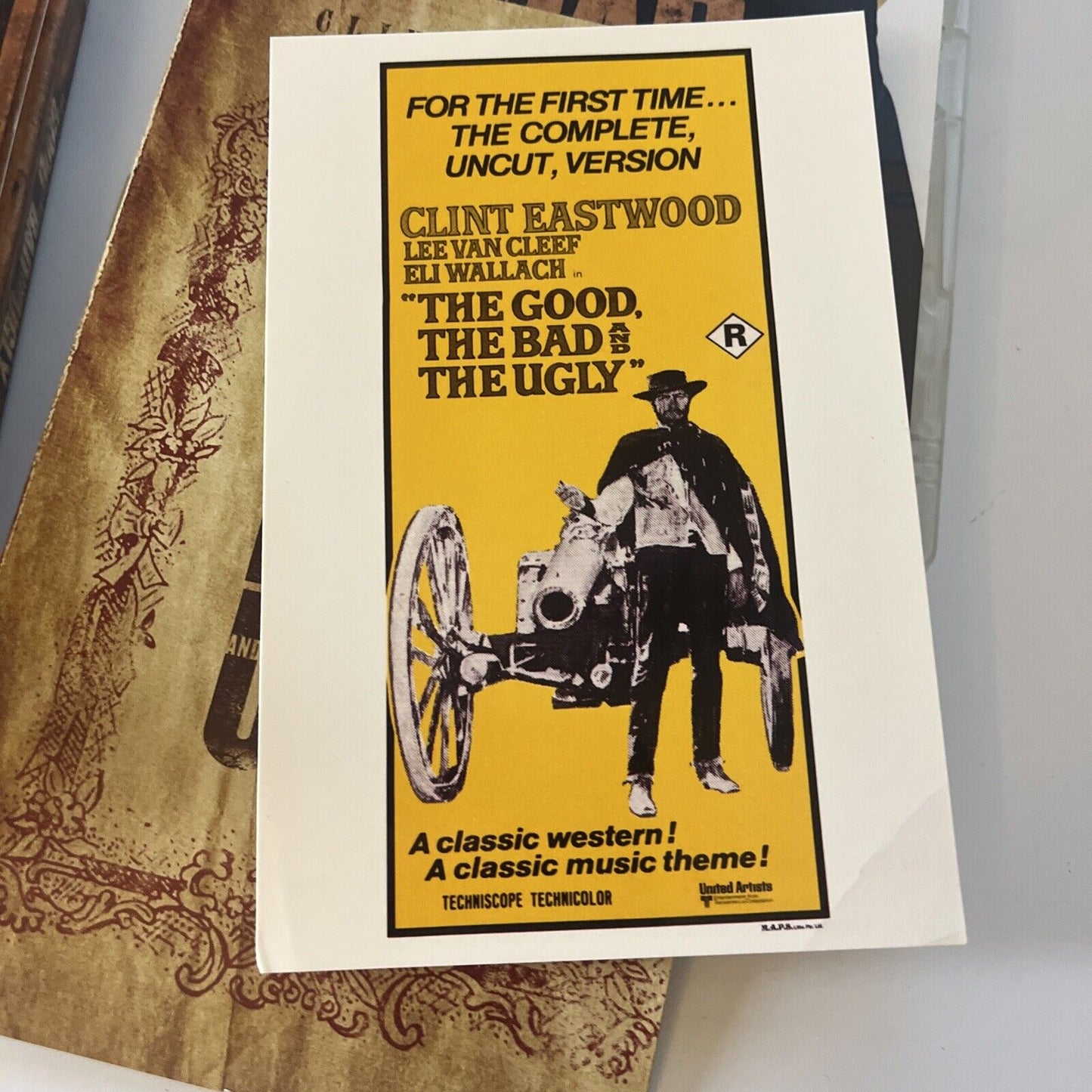 The Good, The Bad And The Ugly - Collectors Edition (DVD, 1967) Collectors Card