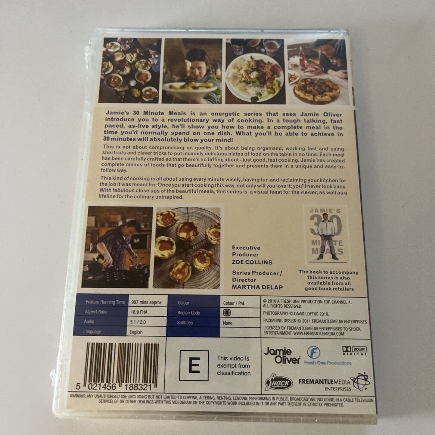 Jamie's 30 Minute Meals : Season 1 (DVD, 2010) Jamie Oliver NEW All Regions