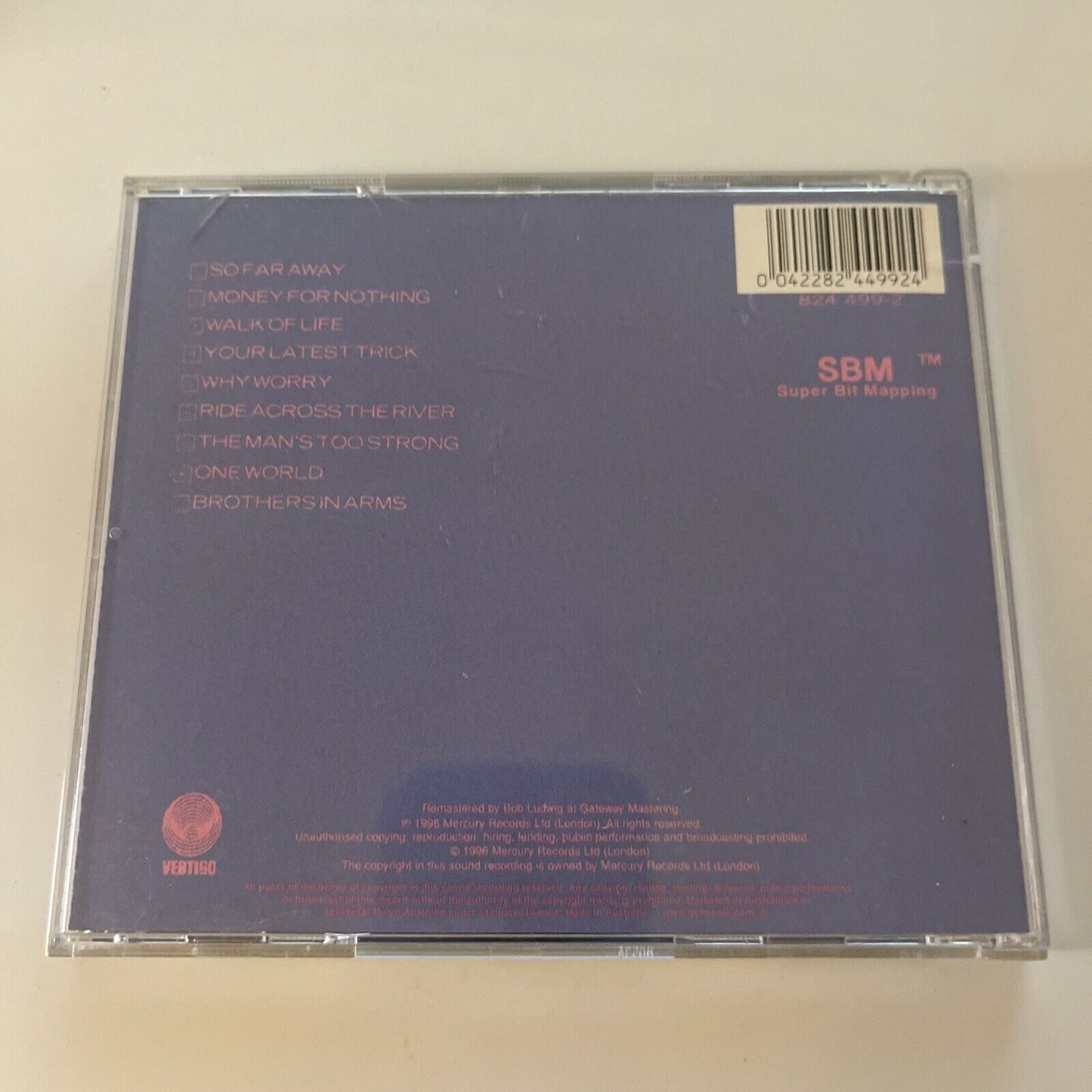 Dire Straits - Brothers in Arms (CD, 1996)