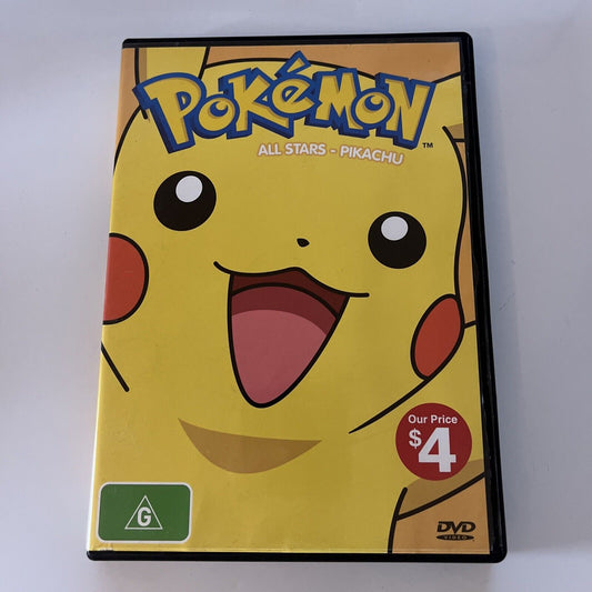 Pokemon - All-Stars: Pikachu (DVD, 2010)  Region 4