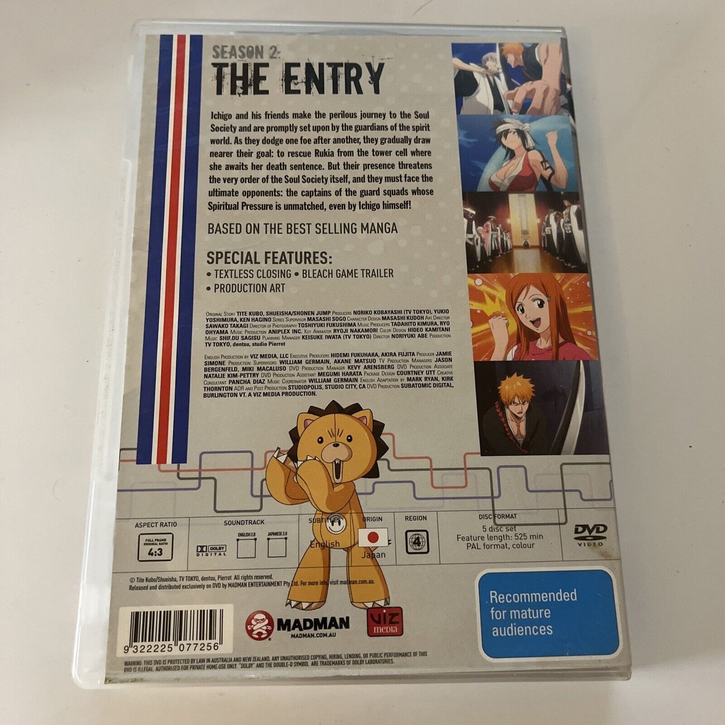 Bleach - Season 2 Collection: The Entry (DVD, 5-Disc) Region 4