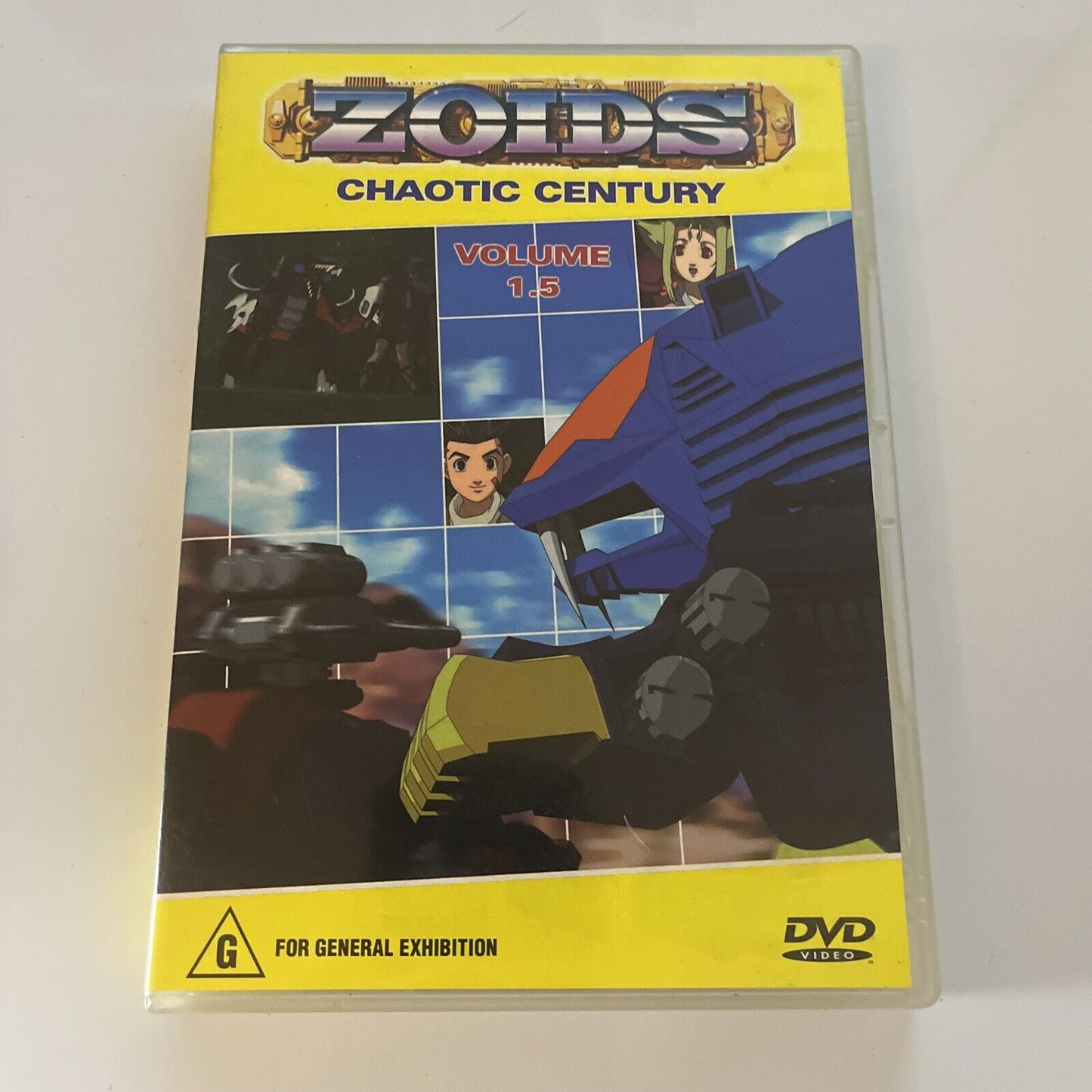 Zoids: Chaotic Century Volume 1.1, 1.6, 1.3, 1.9, 1.5 DVD Region 4