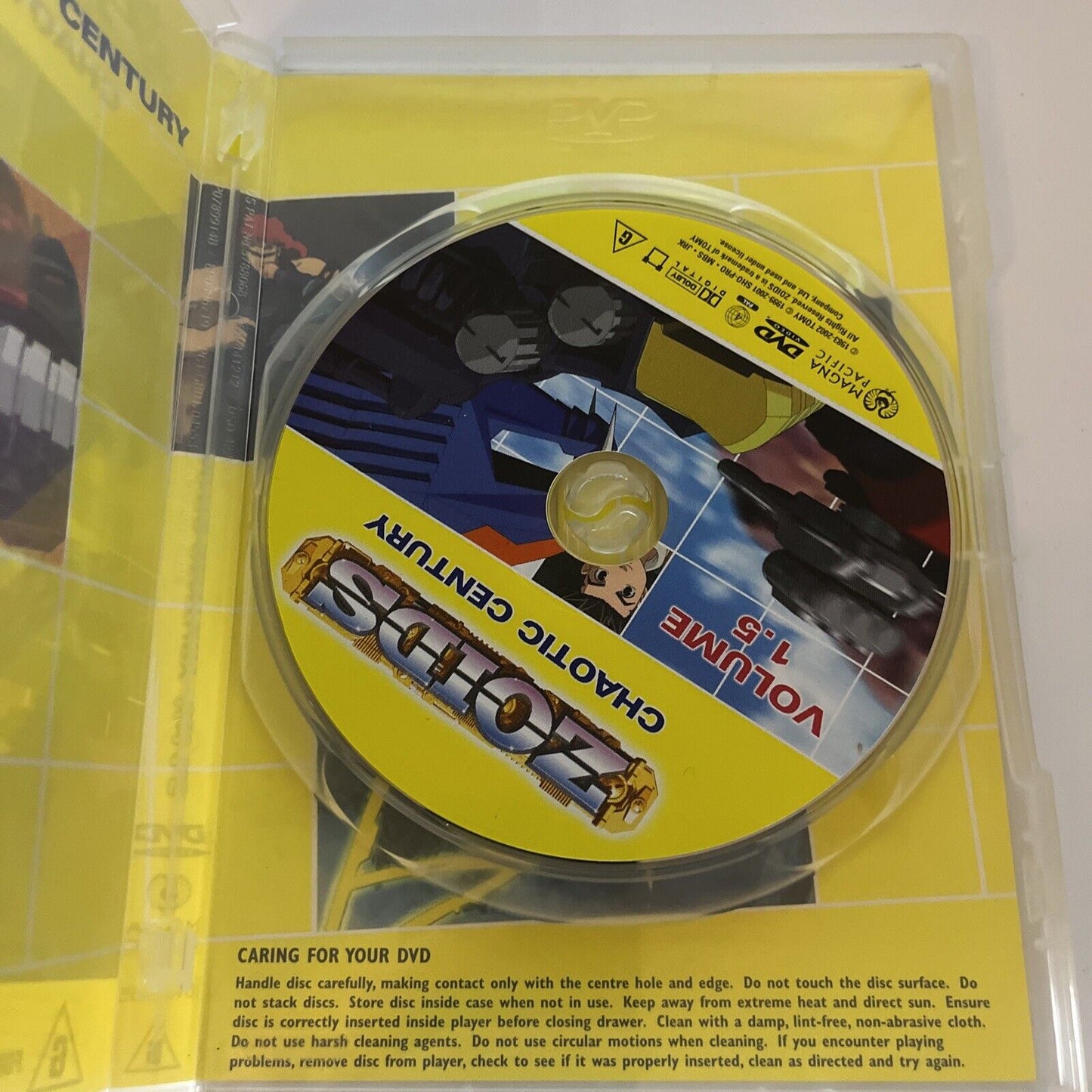 Zoids: Chaotic Century Volume 1.1, 1.6, 1.3, 1.9, 1.5 DVD Region 4