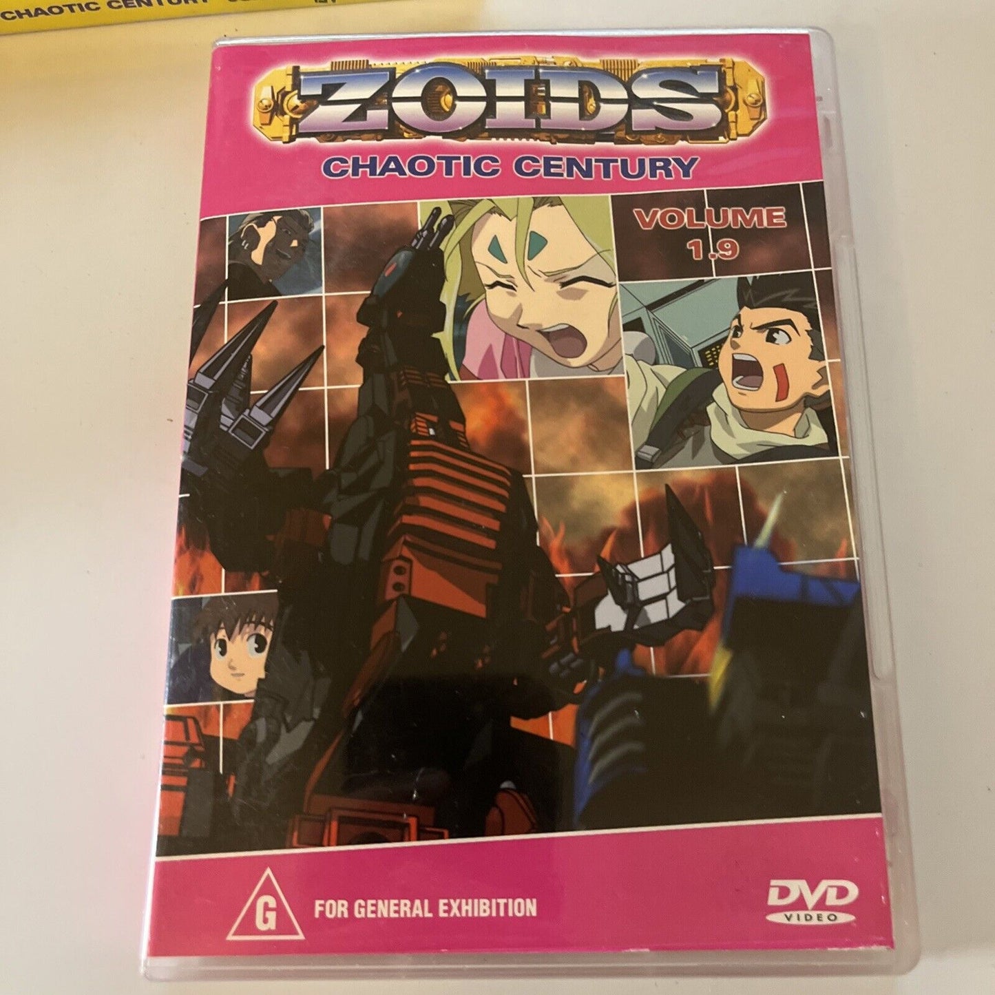 Zoids: Chaotic Century Volume 1.1, 1.6, 1.3, 1.9, 1.5 DVD Region 4