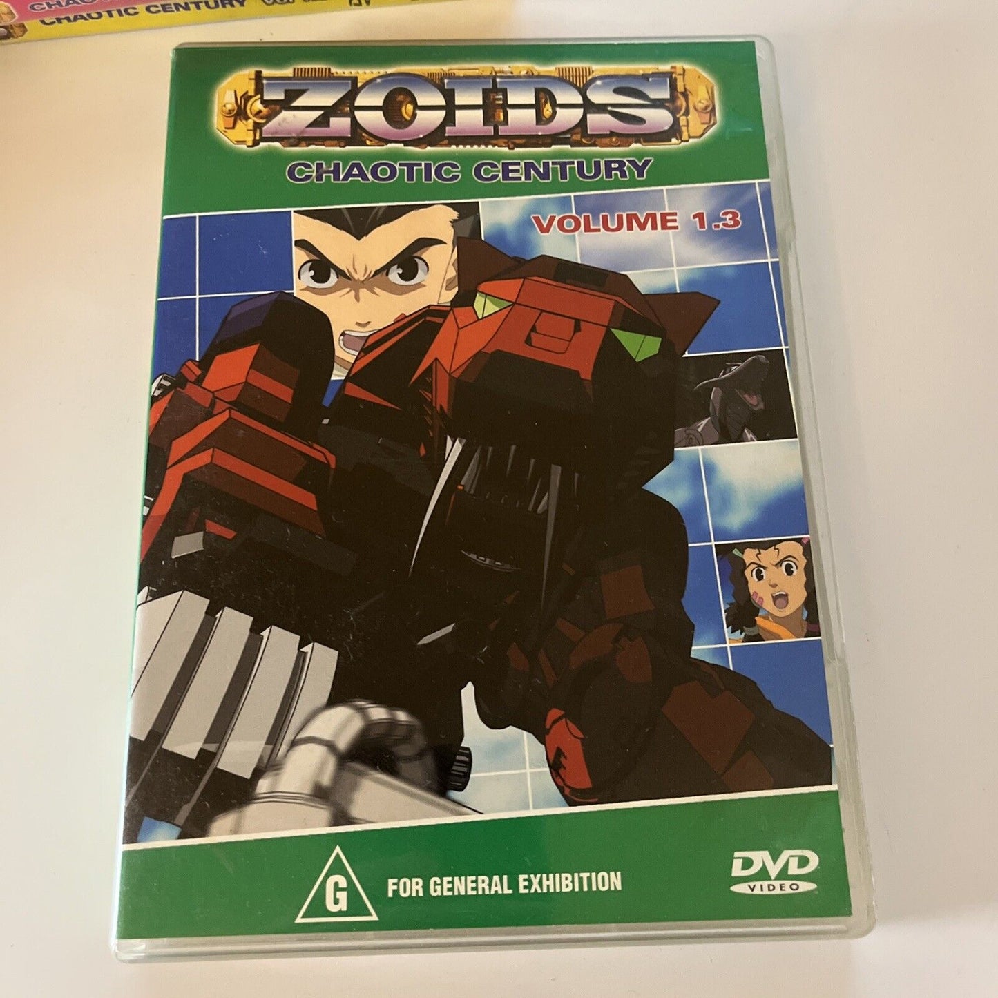 Zoids: Chaotic Century Volume 1.1, 1.6, 1.3, 1.9, 1.5 DVD Region 4