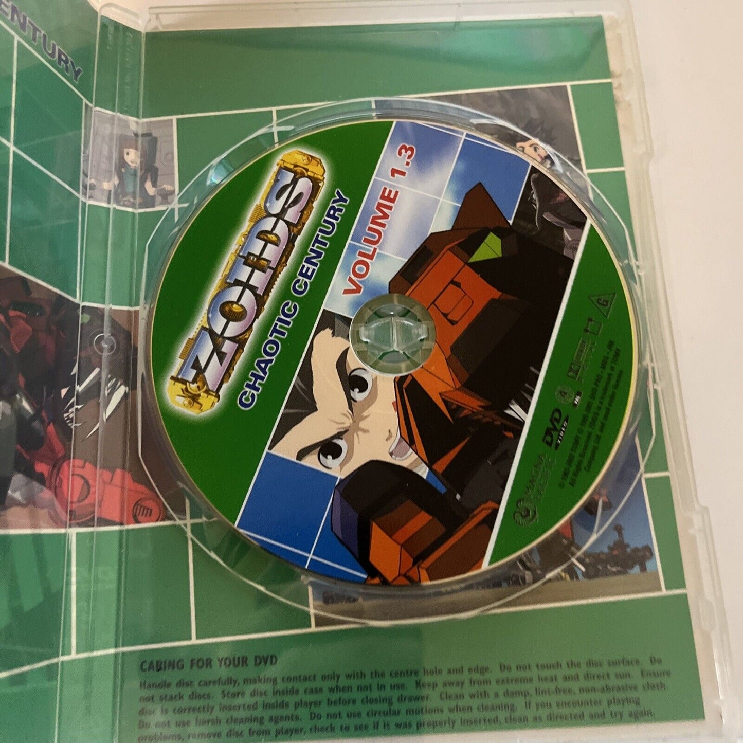 Zoids: Chaotic Century Volume 1.1, 1.6, 1.3, 1.9, 1.5 DVD Region 4