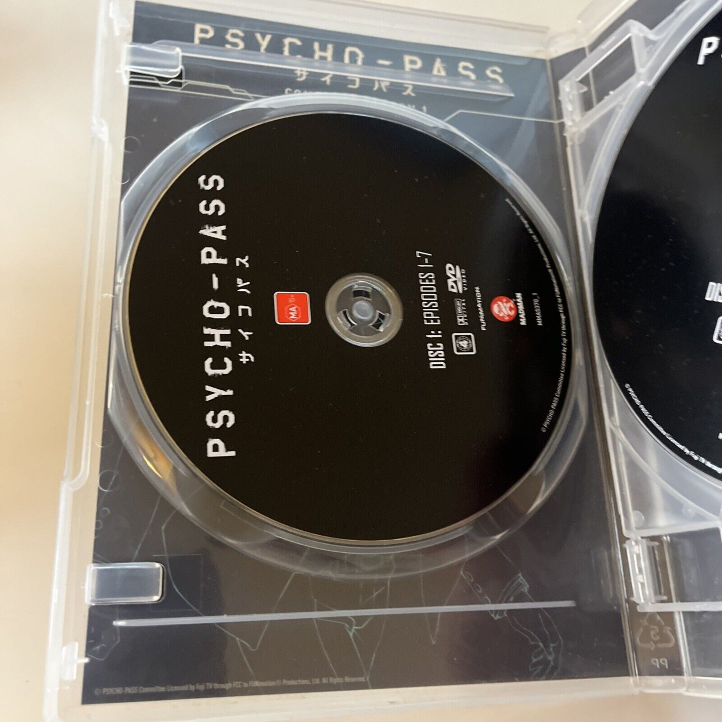 Psycho-Pass : Season 1 (DVD, 2012, 4-Disc) Region 4