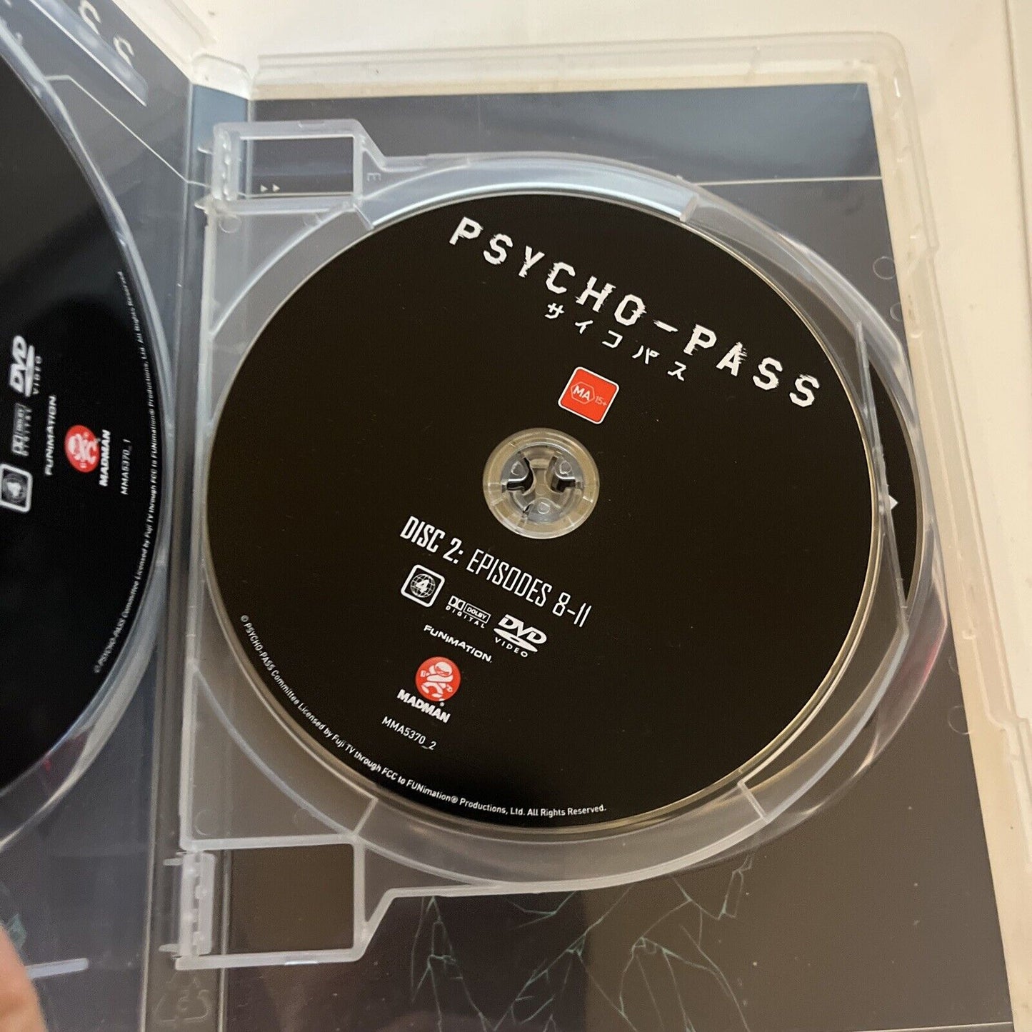 Psycho-Pass : Season 1 (DVD, 2012, 4-Disc) Region 4