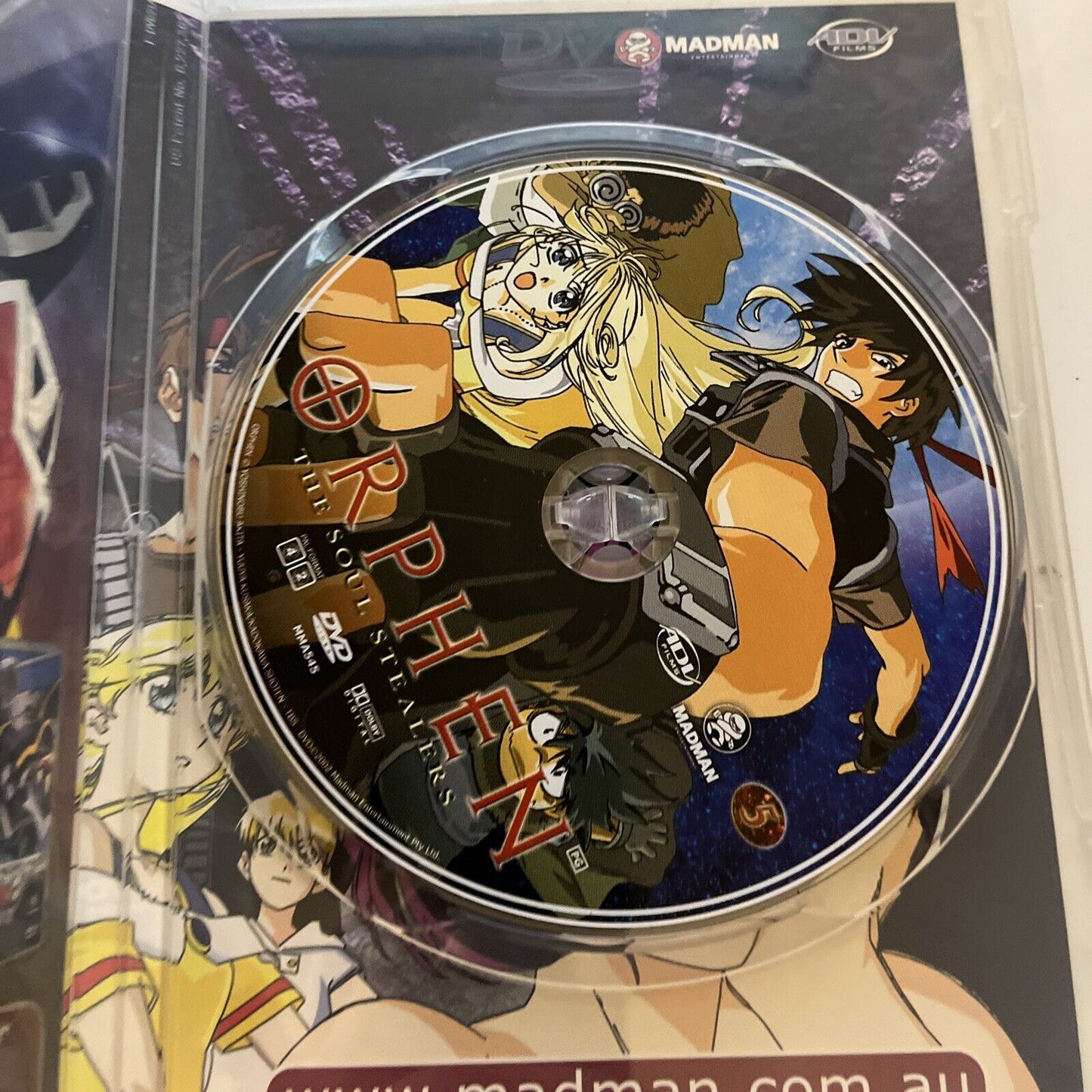 Orphen - Volume 1 2 3 4 5 6  (DVD, 2001, 6-Disc) Region 4