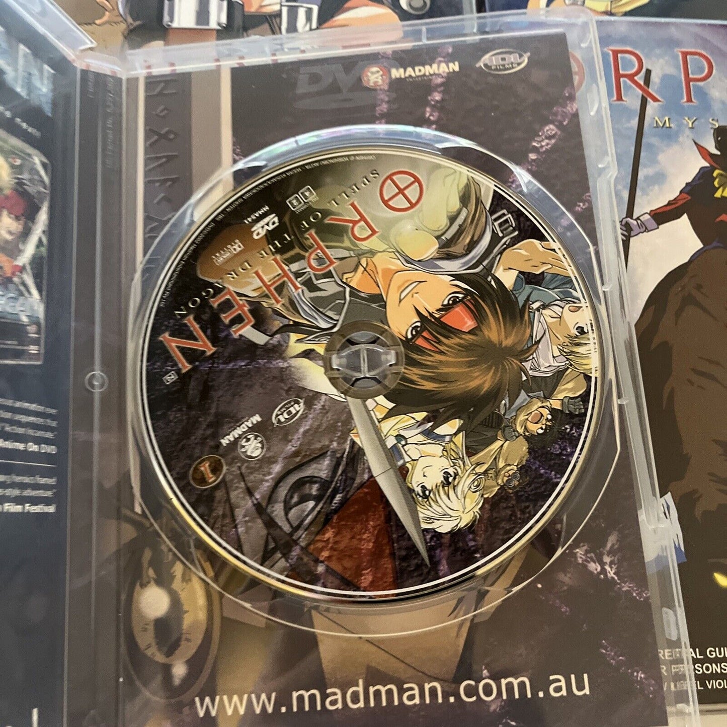 Orphen - Volume 1 2 3 4 5 6  (DVD, 2001, 6-Disc) Region 4