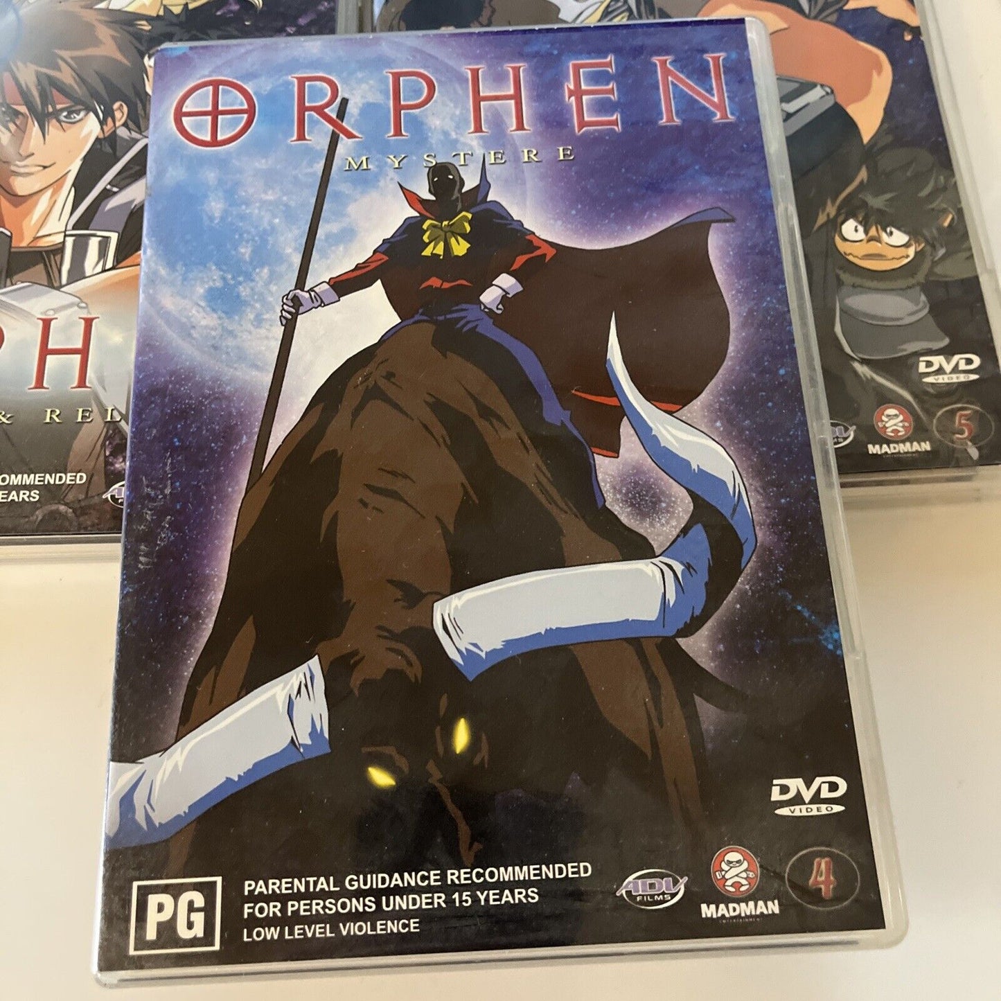 Orphen - Volume 1 2 3 4 5 6  (DVD, 2001, 6-Disc) Region 4