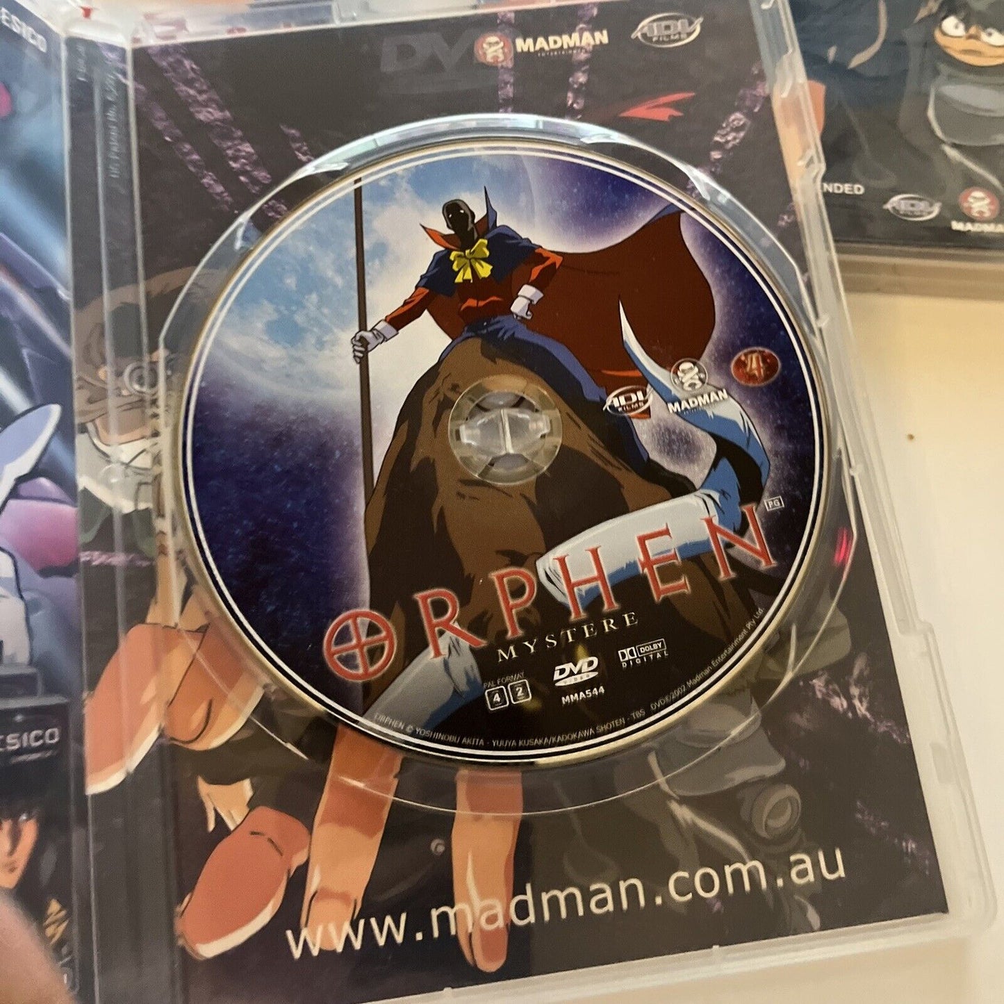 Orphen - Volume 1 2 3 4 5 6  (DVD, 2001, 6-Disc) Region 4