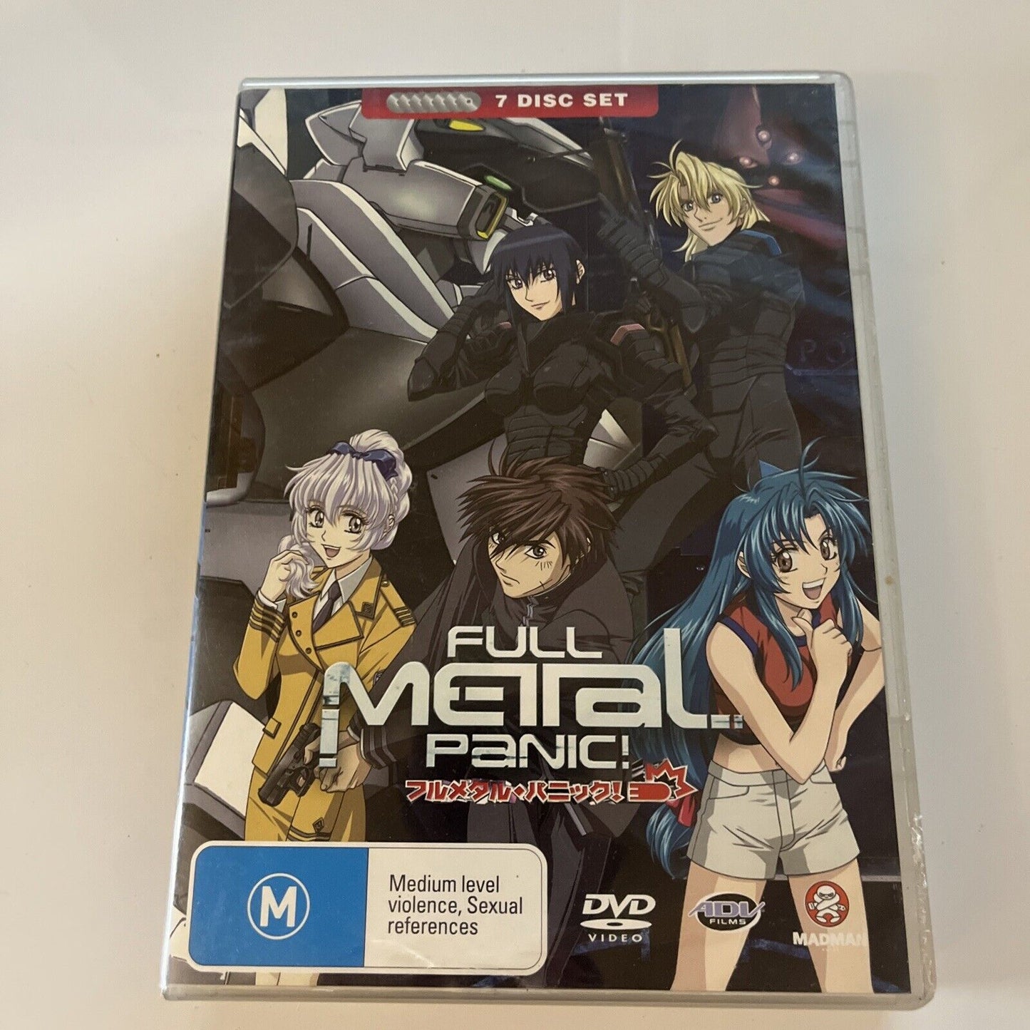 Full Metal Panic : Series 1 (DVD, 2002) *Missing One Disc* Region 4