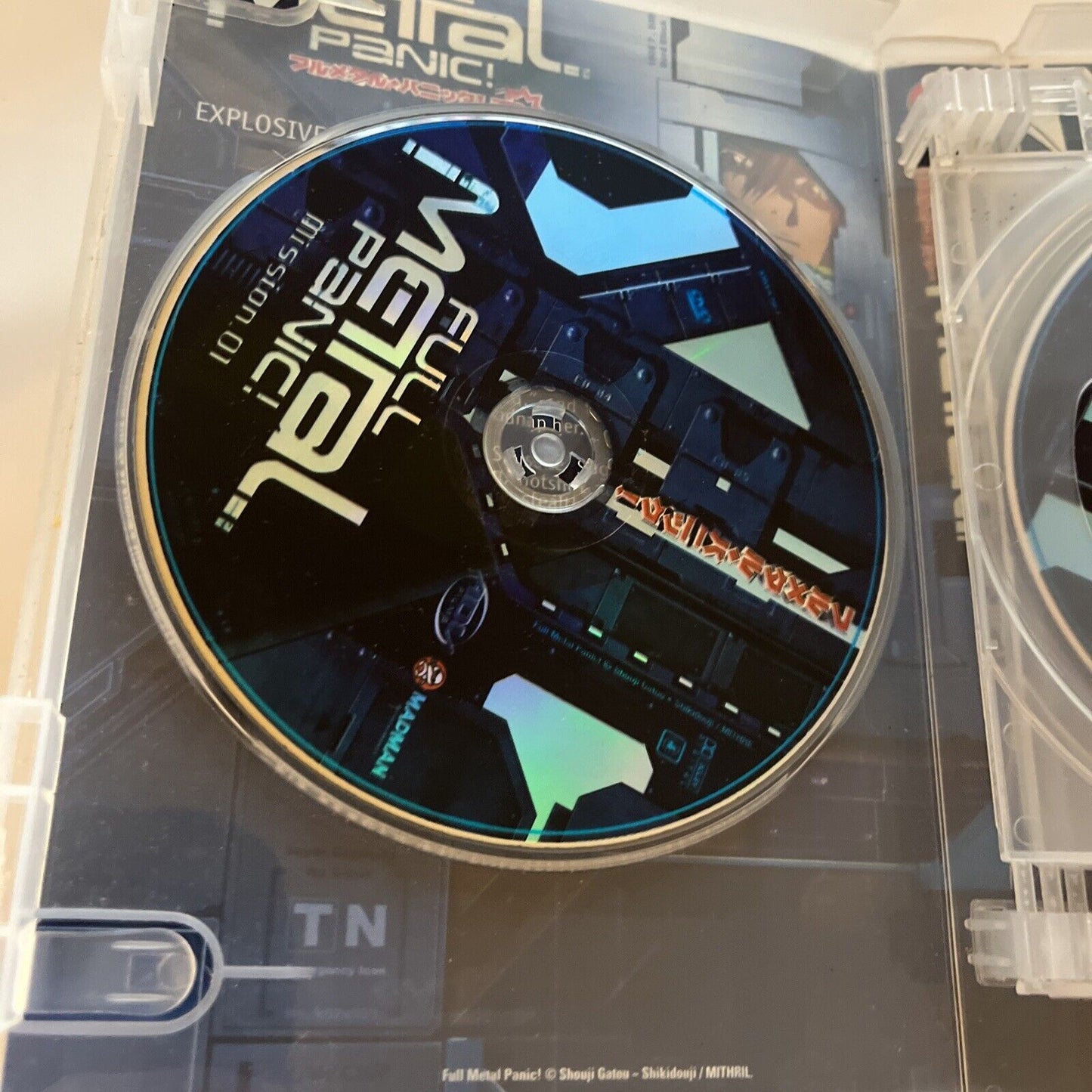 Full Metal Panic : Series 1 (DVD, 2002) *Missing One Disc* Region 4