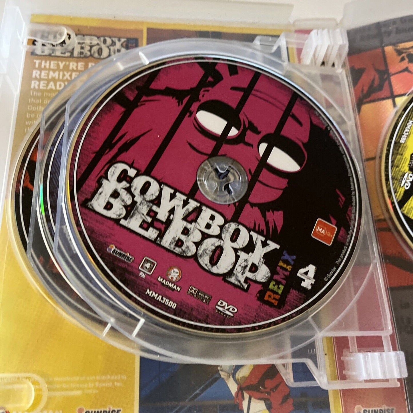 Cowboy Bebop - Remix - Complete Sessions (DVD) *Missing One Disc* Region 4