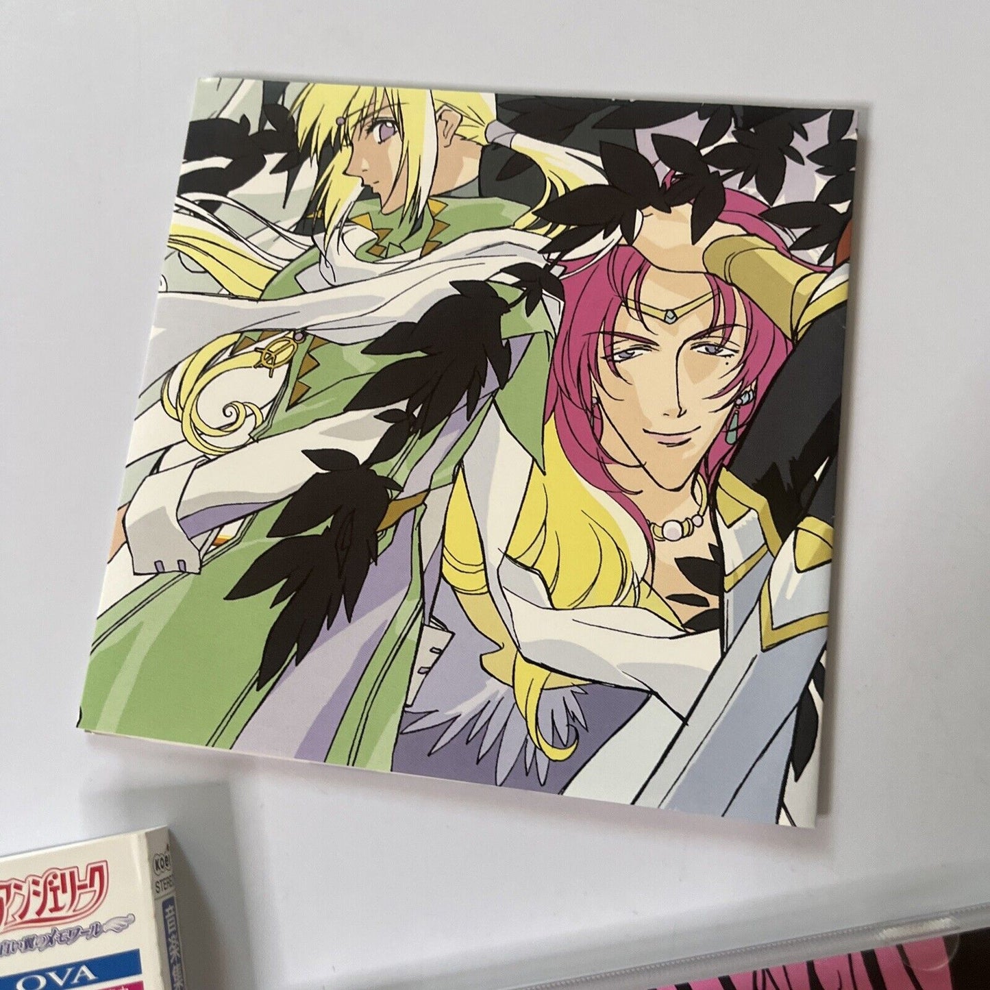 Gensoushi Angelique - Shiroi Tsubasa no Mémoire (CD, 2000) KECH1170 Obi Poster