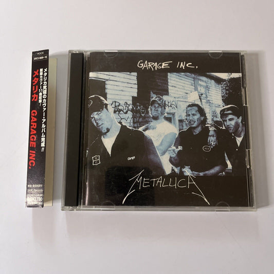 Metallica - Garage Inc (CD, 1998, 2-Disc) Srcs-8809-10 Japan Obi