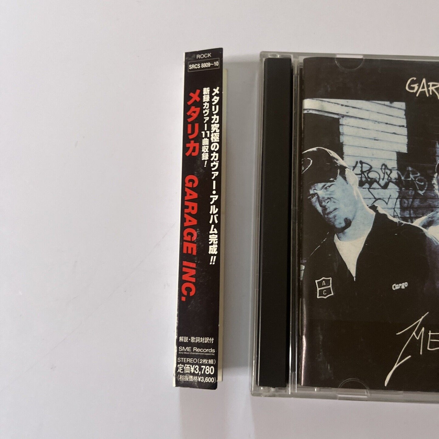 Metallica - Garage Inc (CD, 1998, 2-Disc) Srcs-8809-10 Japan Obi