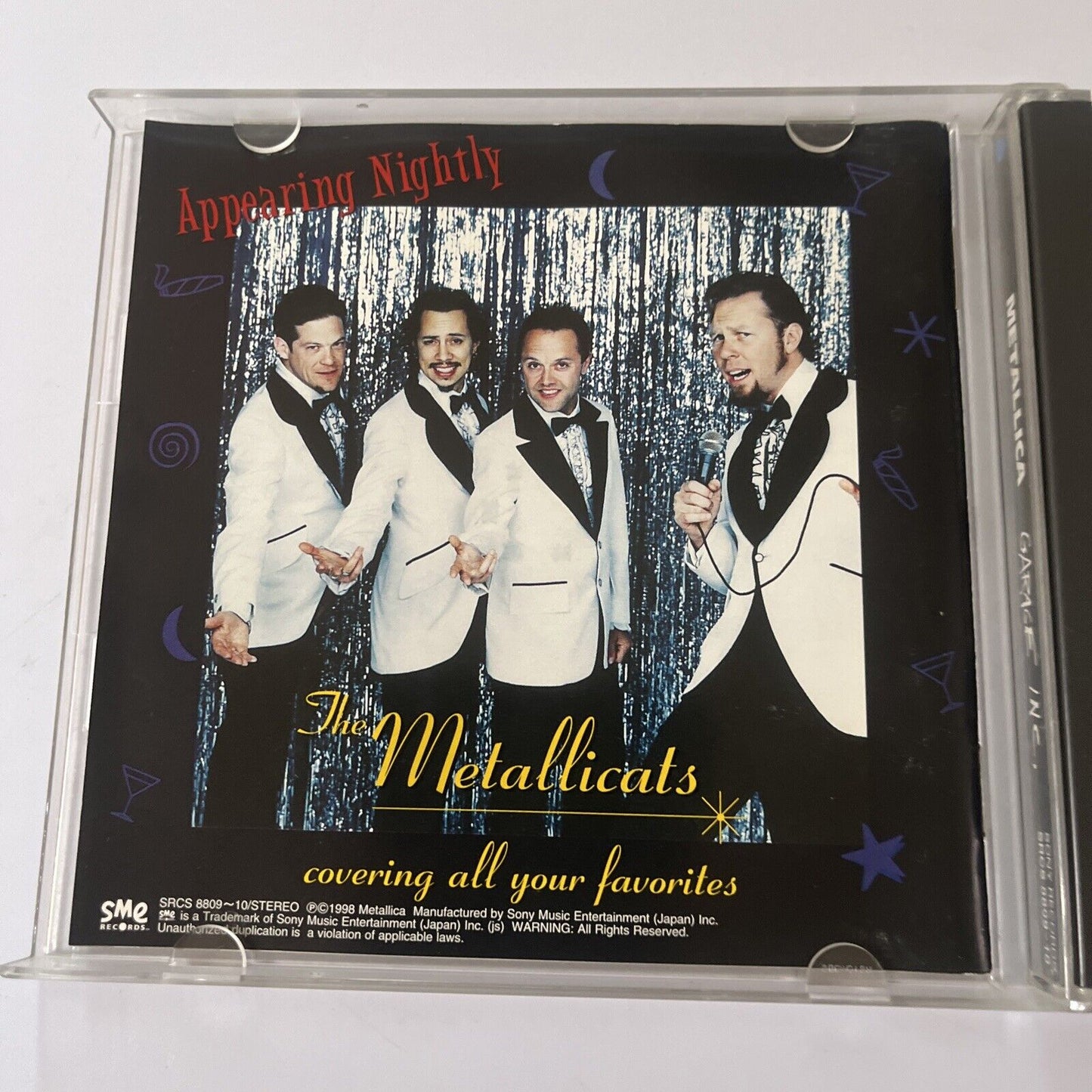 Metallica - Garage Inc (CD, 1998, 2-Disc) Srcs-8809-10 Japan Obi