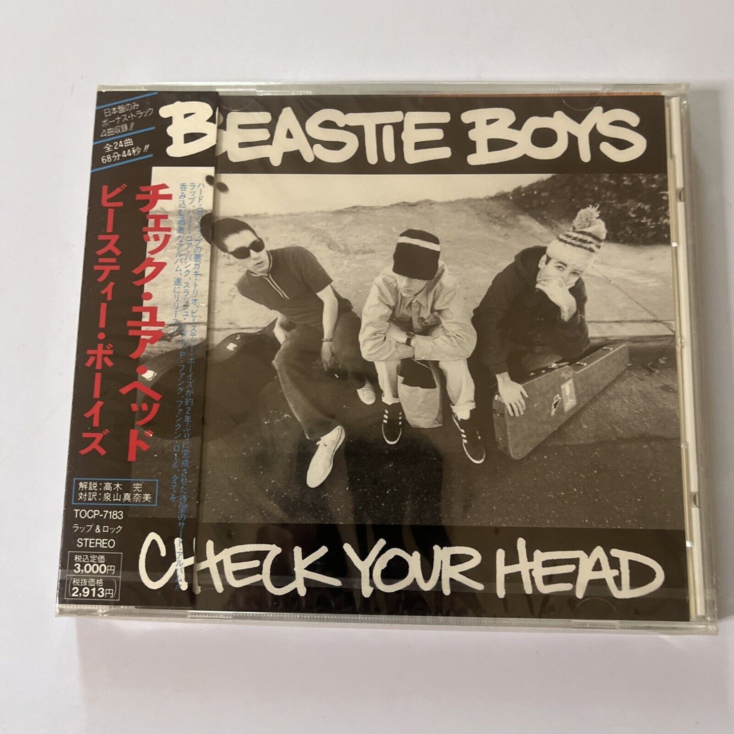 Beastie Boys - Check Your Head (CD, 1992) Obi Tocp-7183 Promo Japan *New Sealed*