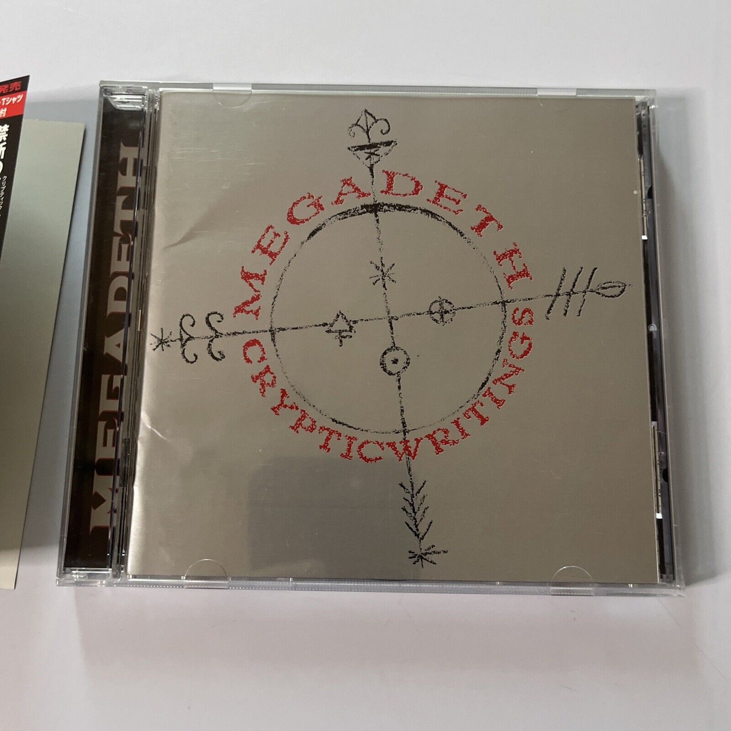 Megadeth - Cryptic Writing (CD, 1997) Tocp-50211 Obi Japan