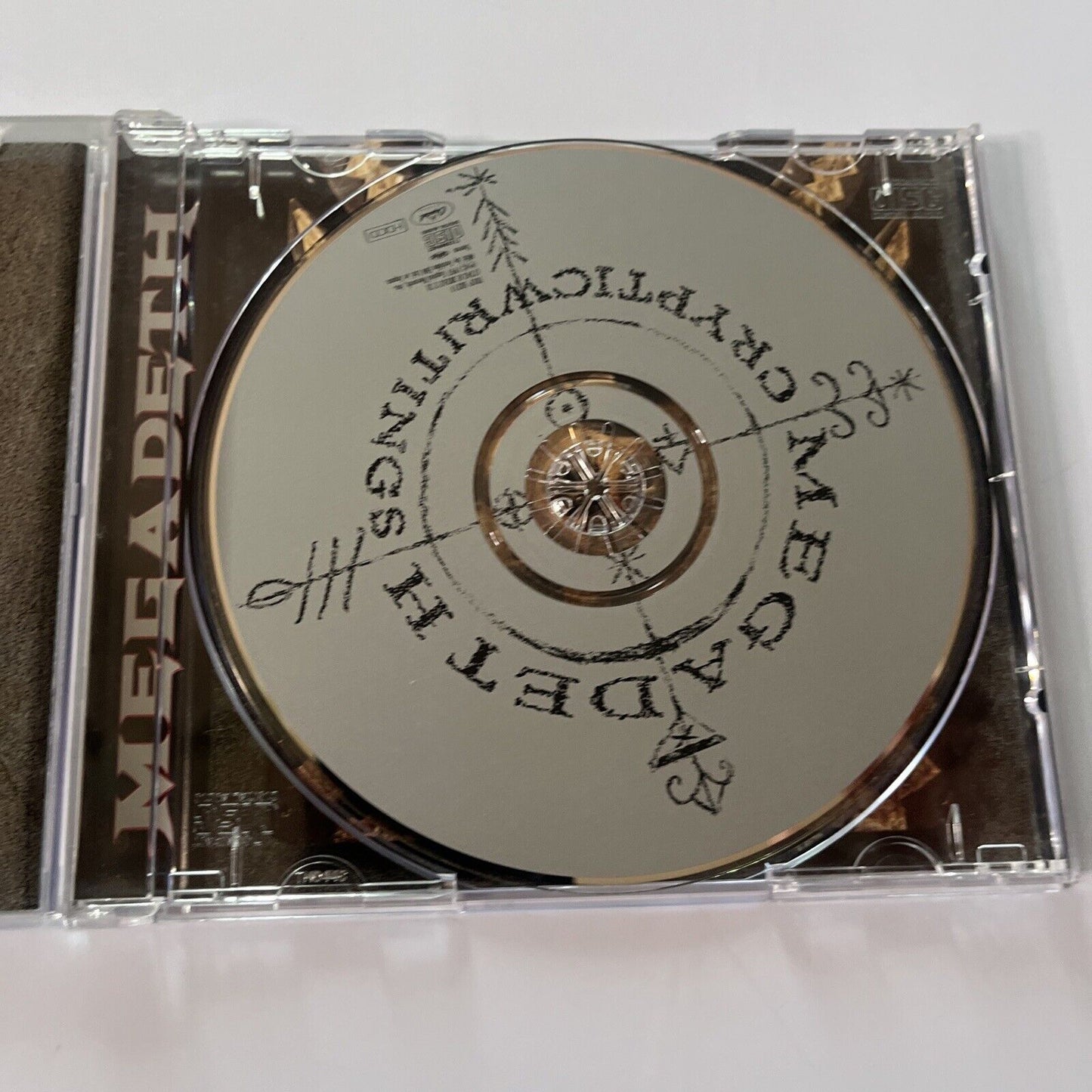 Megadeth - Cryptic Writing (CD, 1997) Tocp-50211 Obi Japan