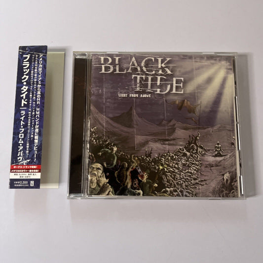 Black Tide - Light From Above (CD, 2008) Obi Uics-1163 Japan
