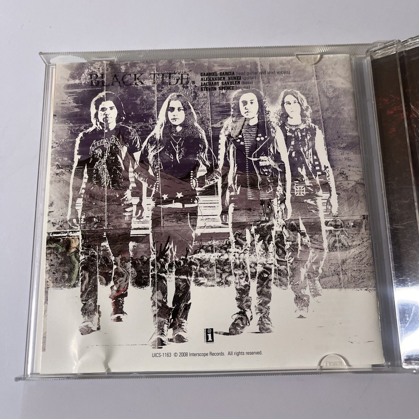 Black Tide - Light From Above (CD, 2008) Obi Uics-1163 Japan