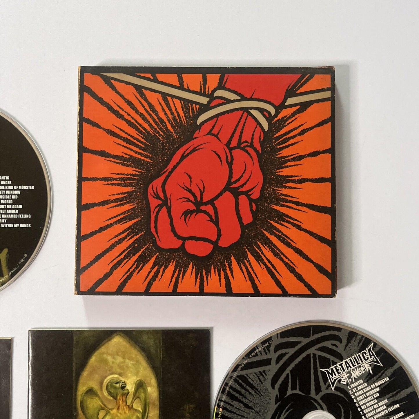 Metallica - St. Anger (CD + DVD, 2003, 2-Disc) Booklet Japan Sicp-3734 Digipak