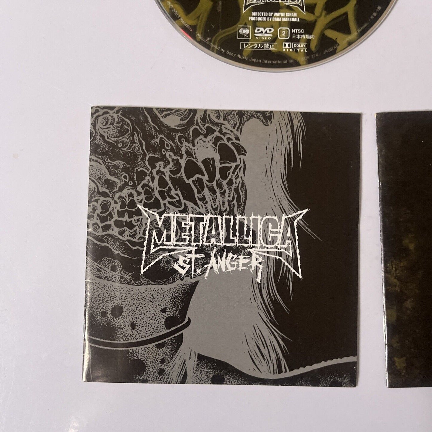 Metallica - St. Anger (CD + DVD, 2003, 2-Disc) Booklet Japan Sicp-3734 Digipak