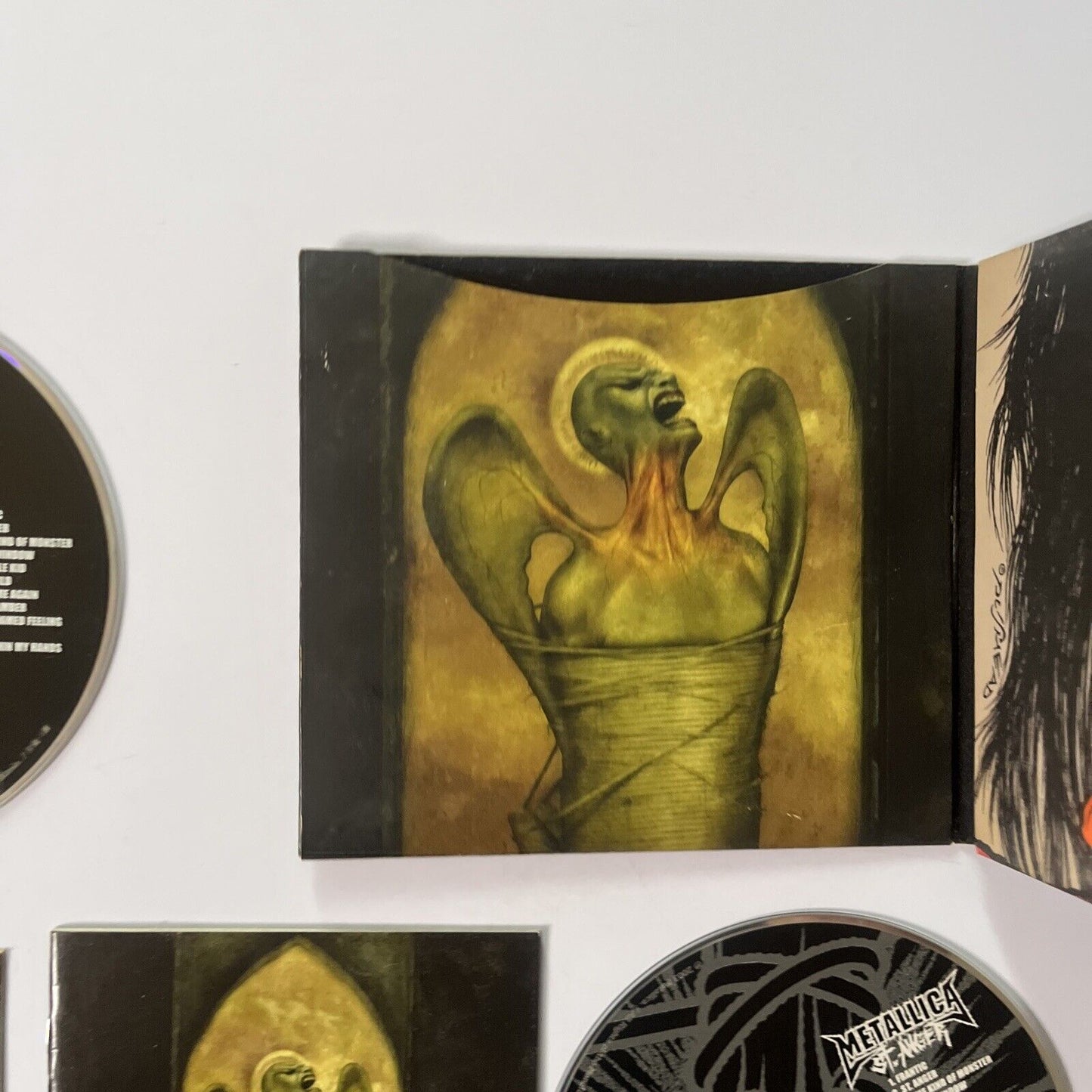 Metallica - St. Anger (CD + DVD, 2003, 2-Disc) Booklet Japan Sicp-3734 Digipak