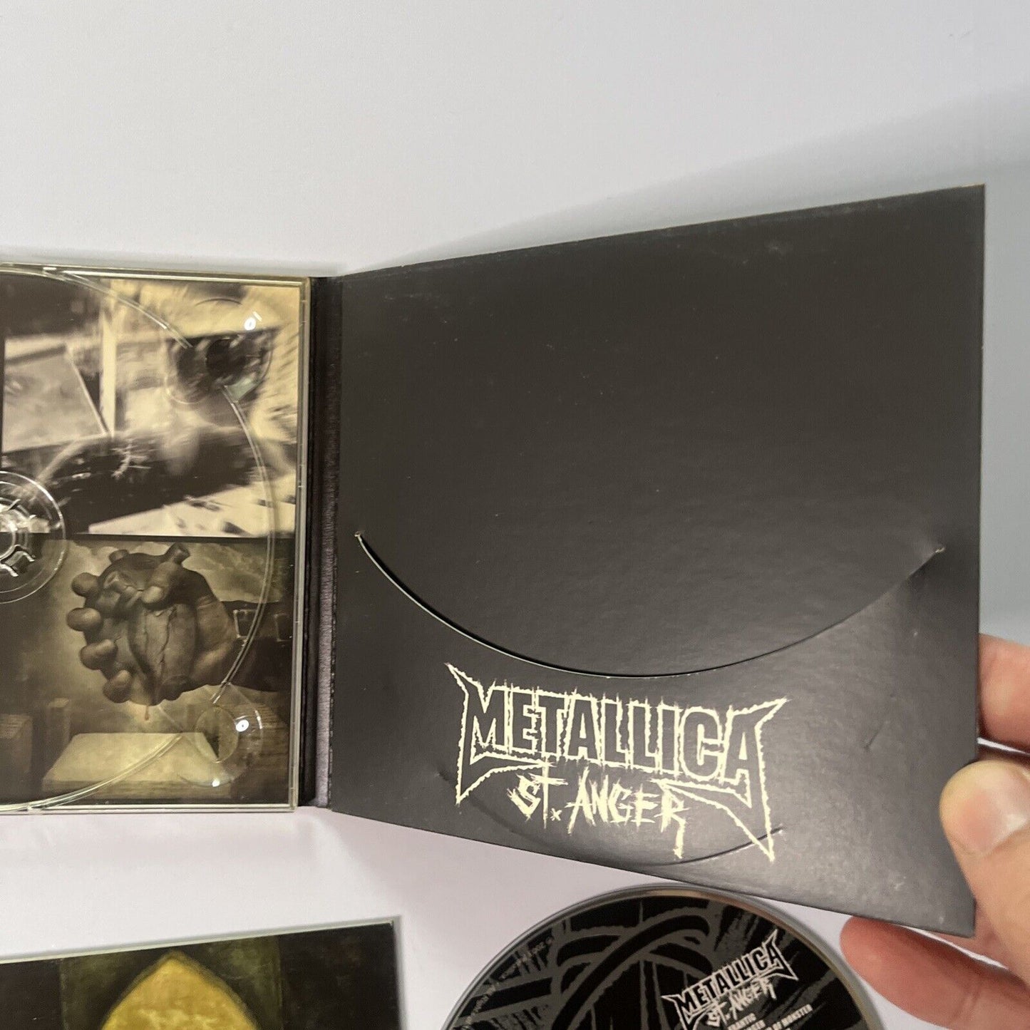 Metallica - St. Anger (CD + DVD, 2003, 2-Disc) Booklet Japan Sicp-3734 Digipak