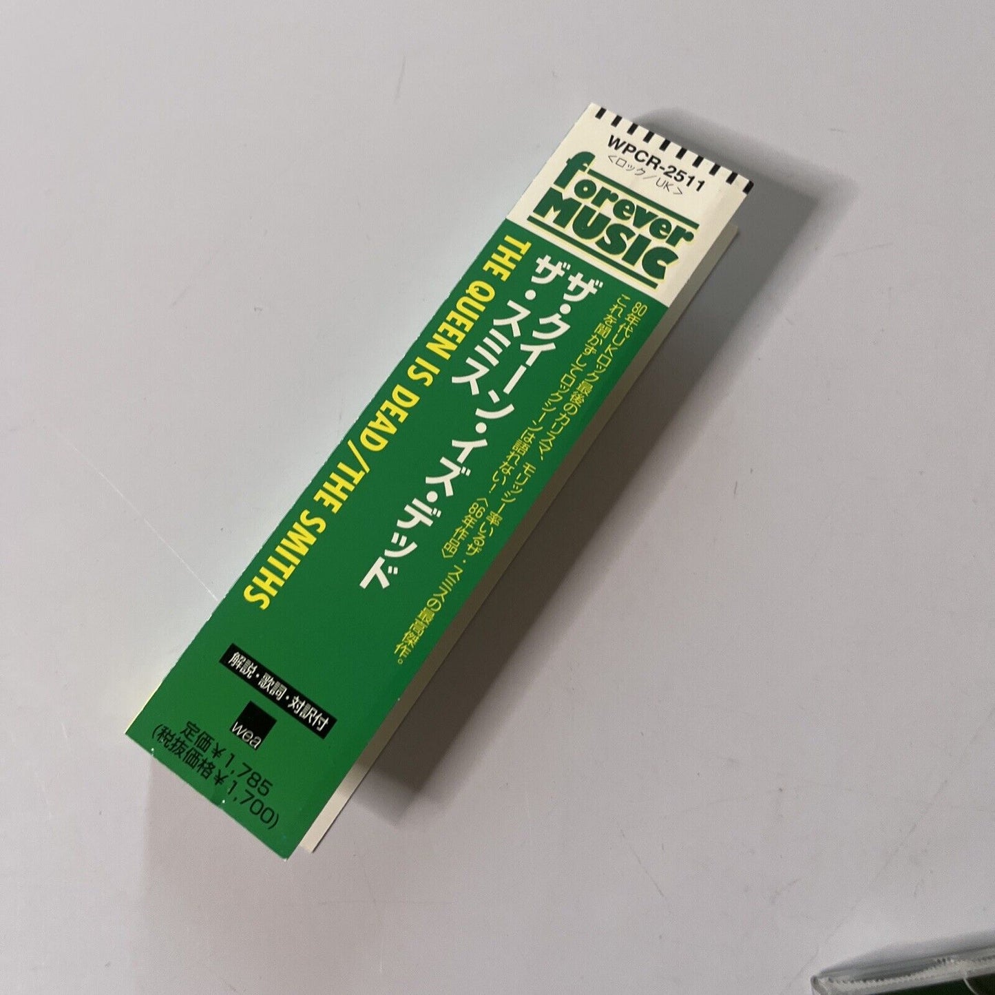 The Smiths - The Queen Is Dead (CD, 1986) Japan Obi Wpcr-2511