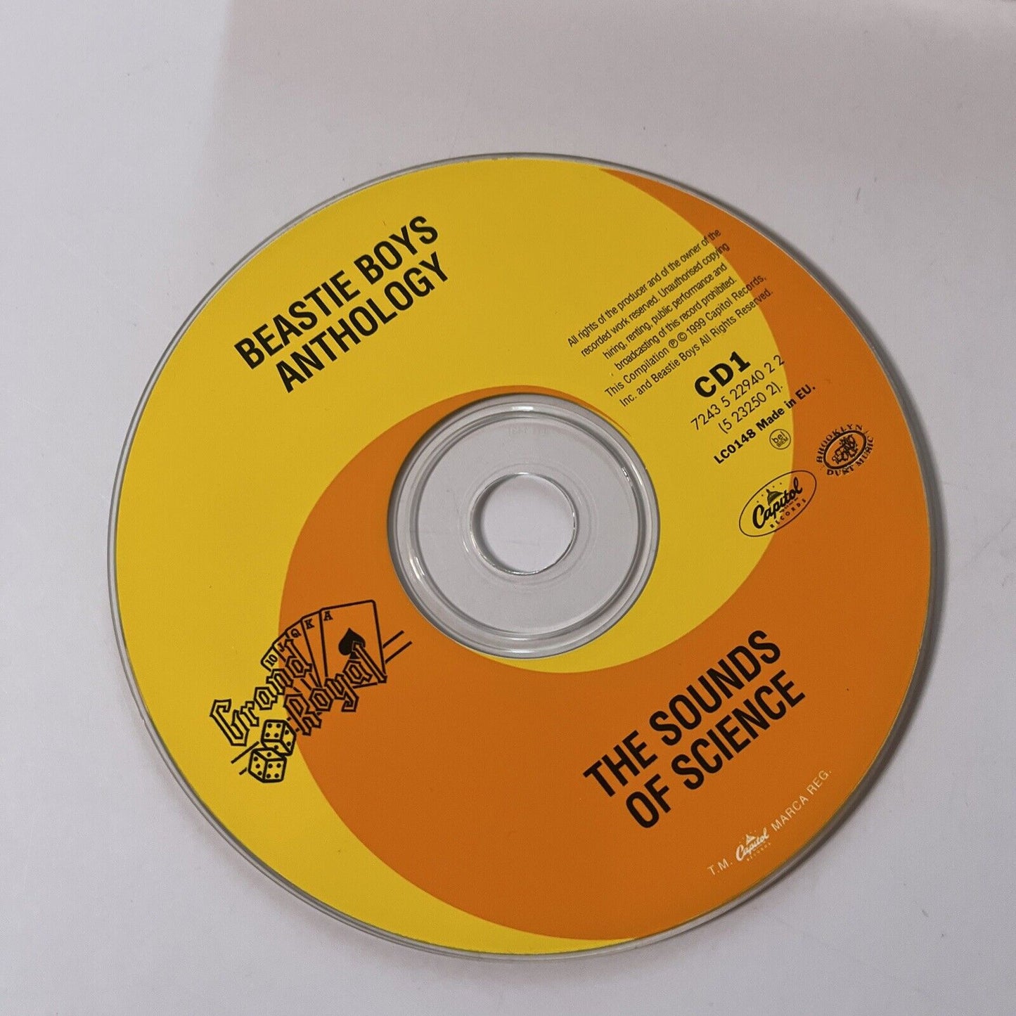 Beastie Boys Anthology: The Sounds of Science (CD, 1999, 2-Disc) 72435