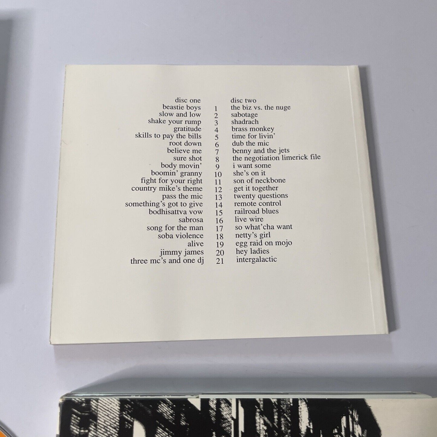 Beastie Boys Anthology: The Sounds of Science (CD, 1999, 2-Disc) 72435