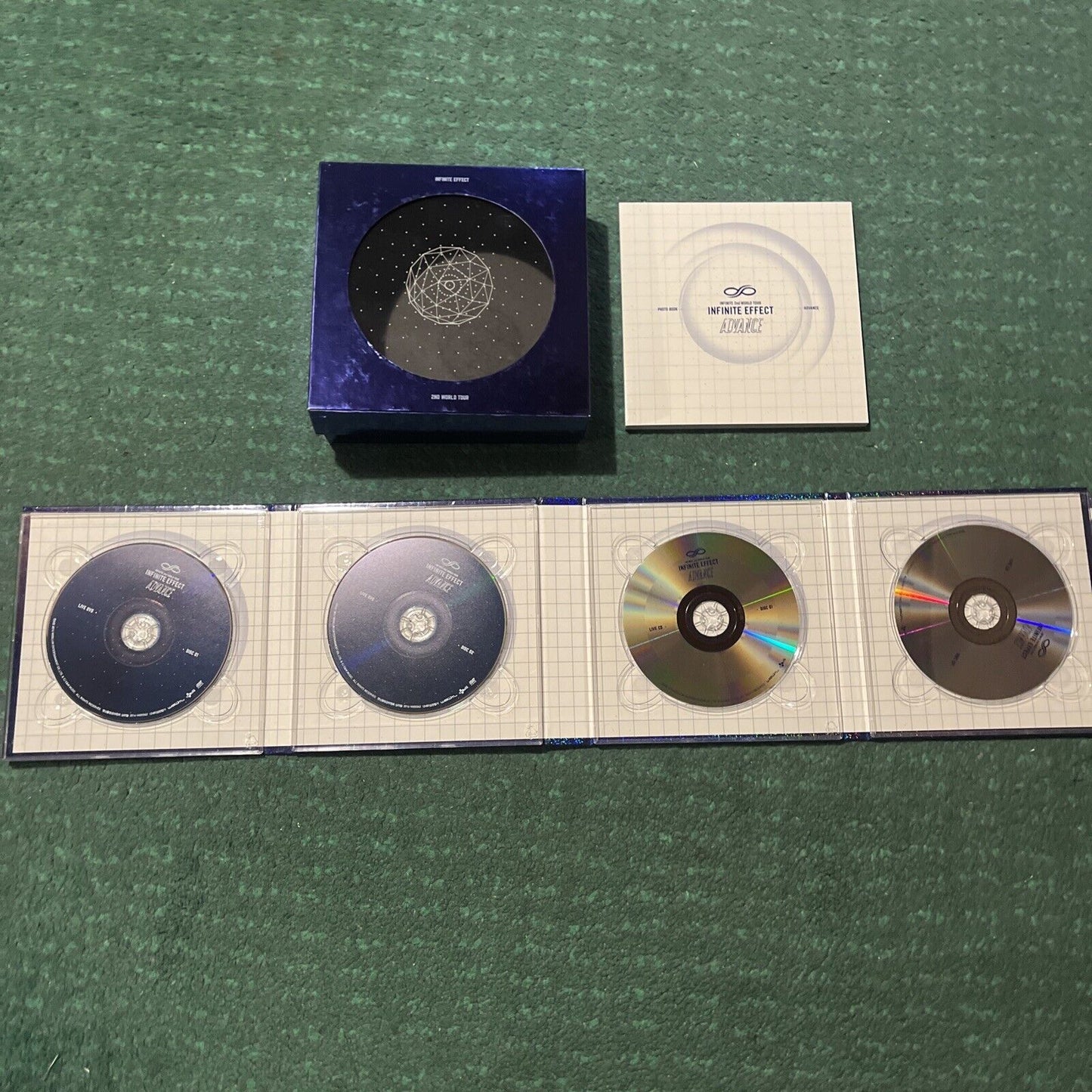 Infinite - Infinite Effect Advance Live (DVD + CD, 4-Disc) All Regions K-pop
