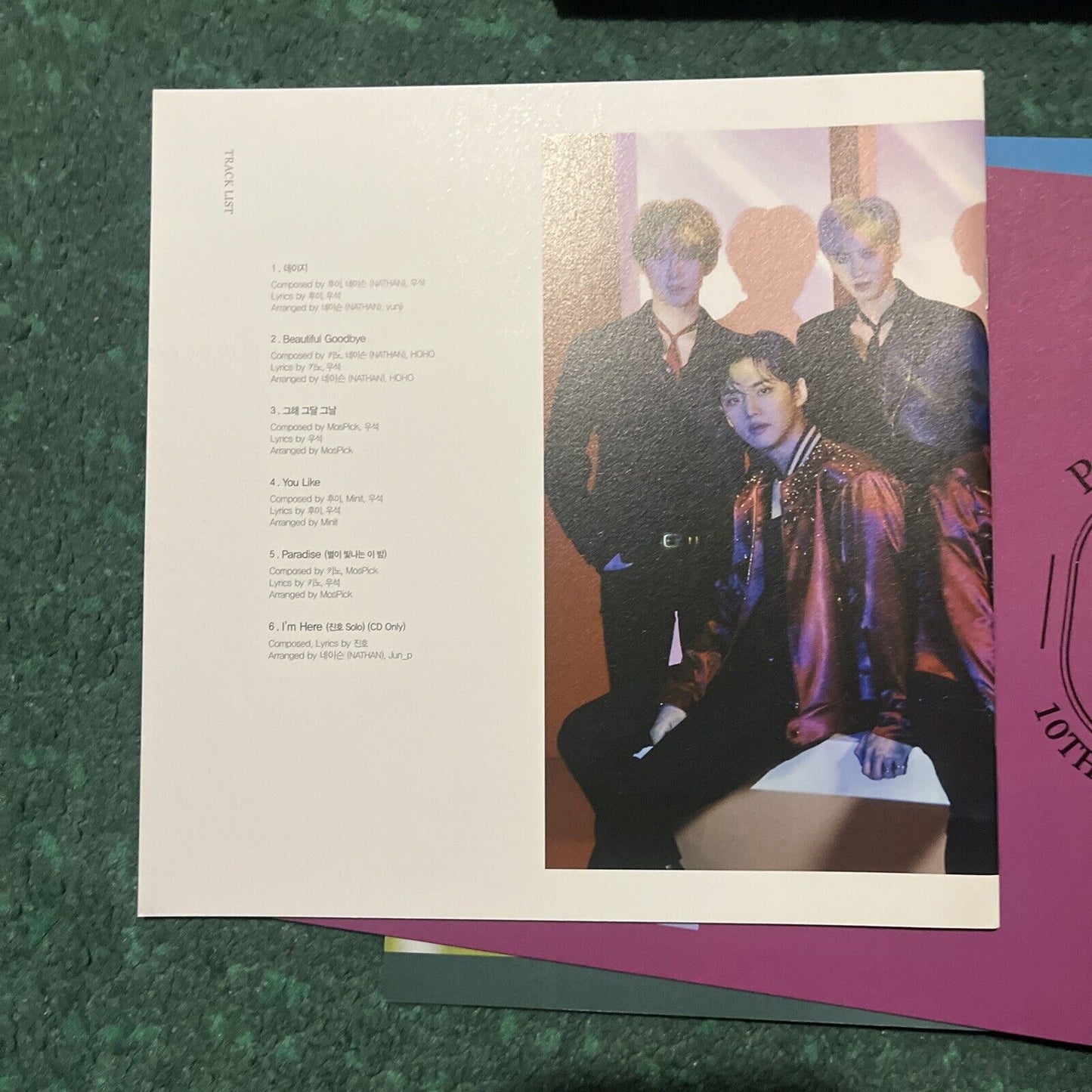 Pentagon - We:Th (CD, 2020) Booklet Postcard Kpop