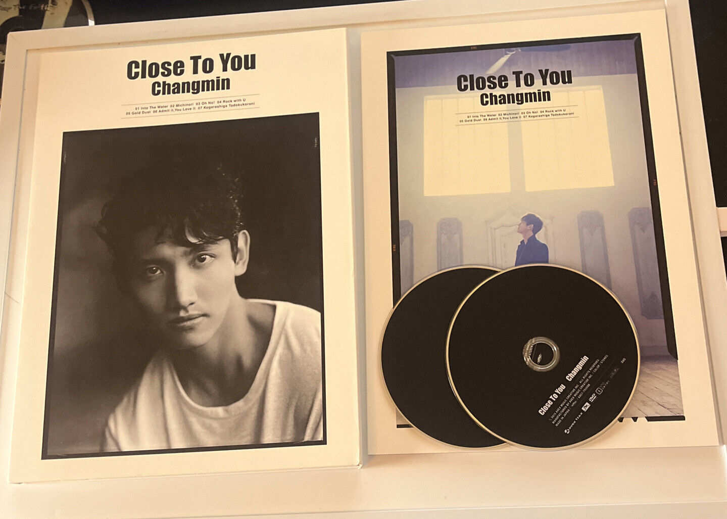 Changmin - Close To You (CD + DVD + Book, 2-Disc) Limited Edition Region 2