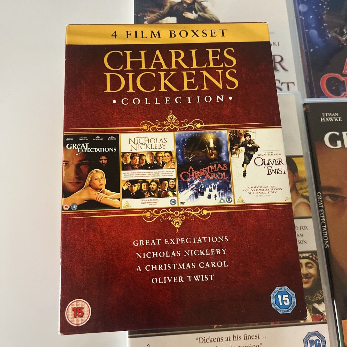 Charles Dickens Collection: 4 Films (DVD, 4-Disc) Region 2