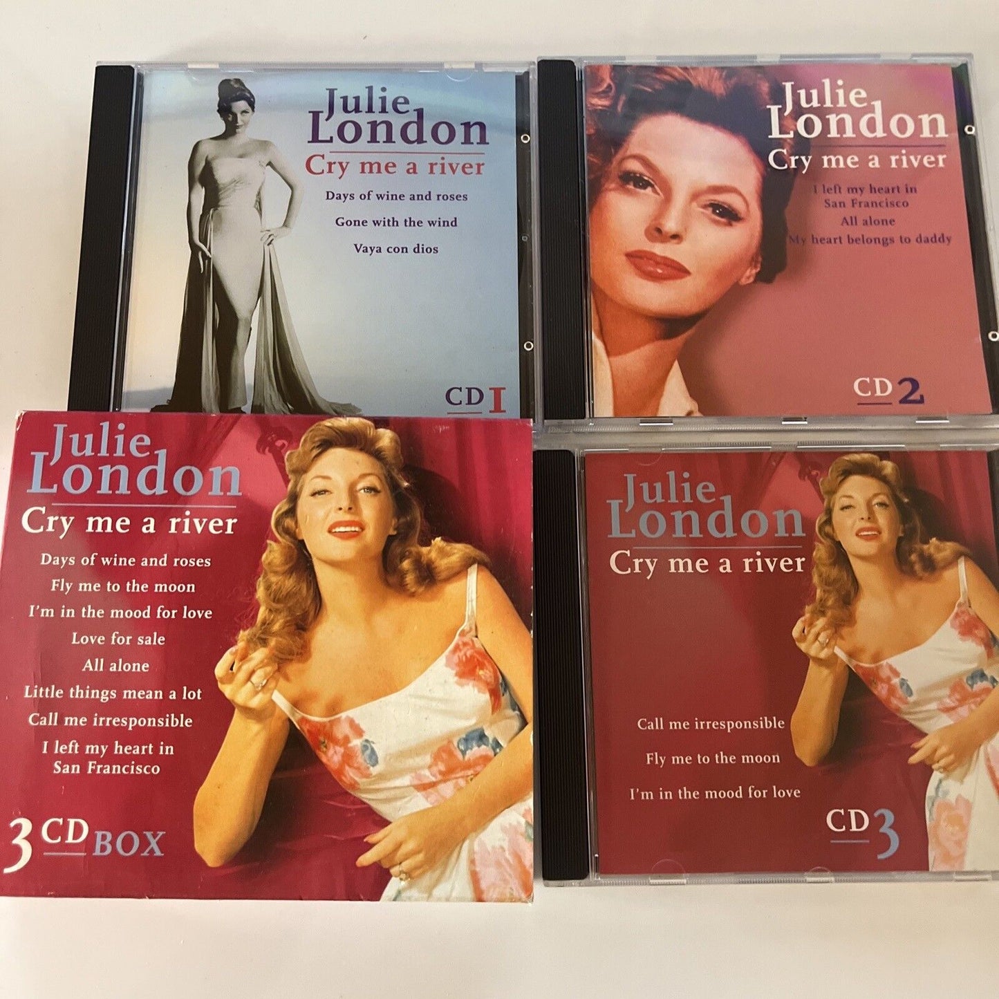 Julie London - Cry Me a River (CD, 1997, 3-Disc)