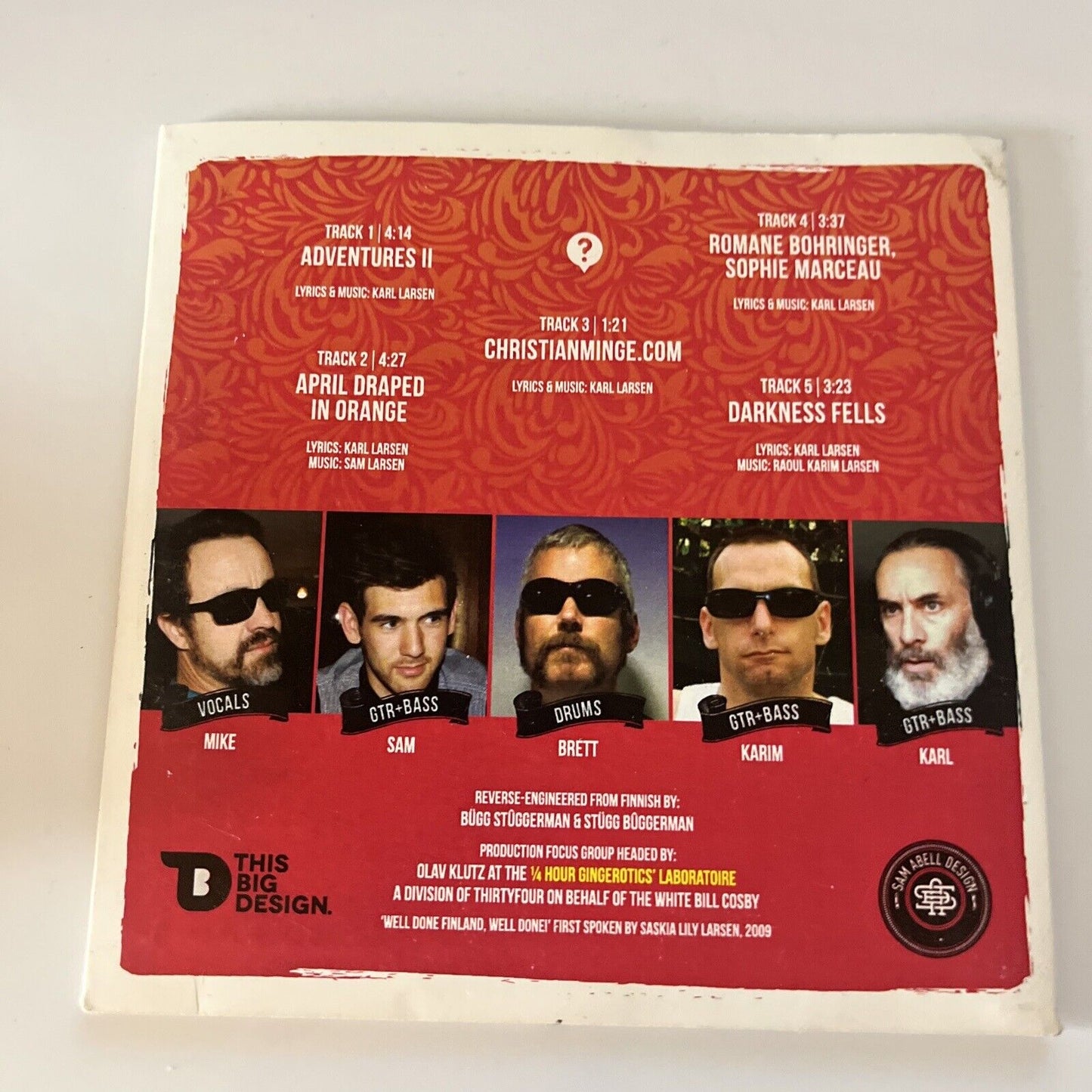 Genghis Cardigan - Well Done Finland, Well Done! (CD, 2009)