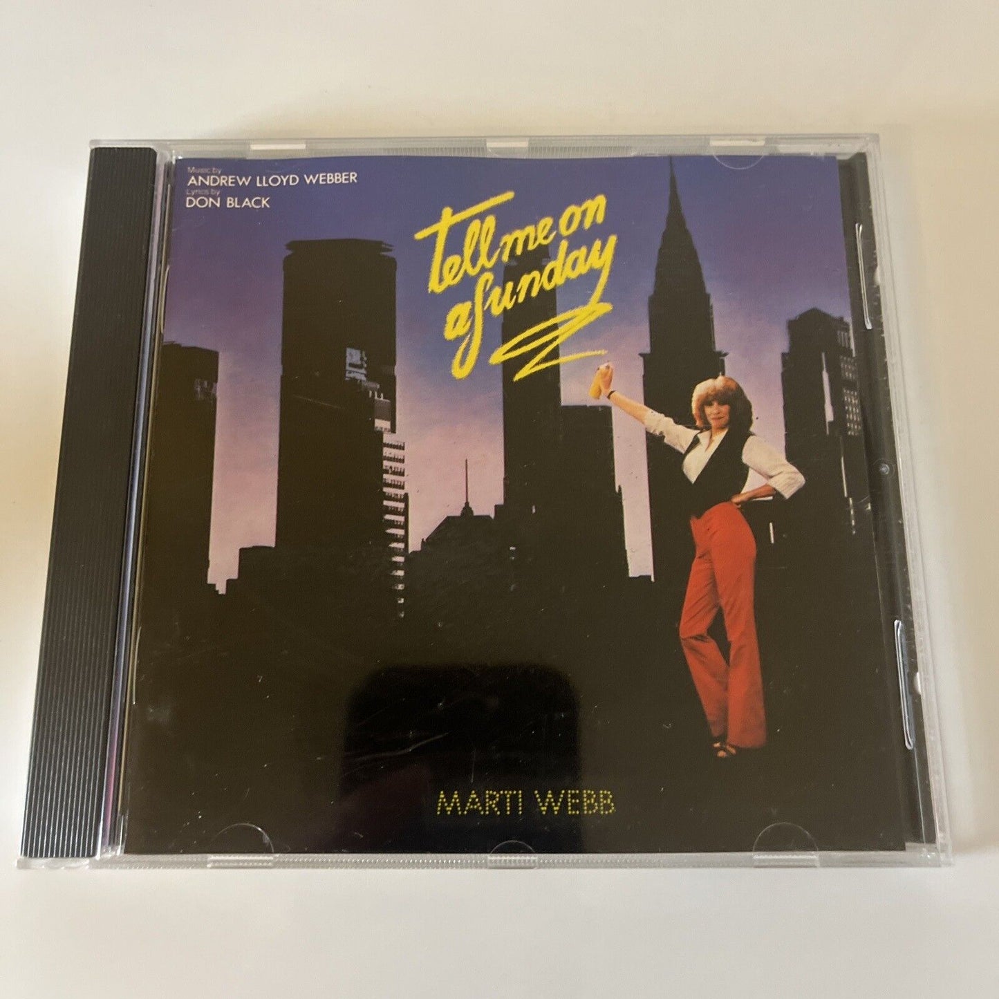 Marti Webb - Tell Me on a Sunday (CD, 1980)