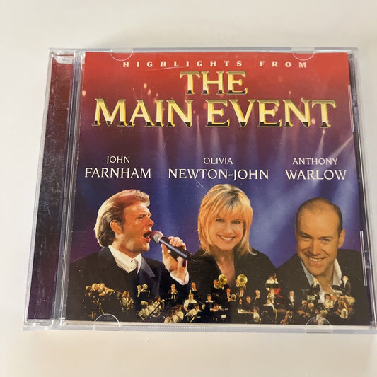 John Farnham, Olivia Newton-John - Highlights from the Main Event (CD, 1998)