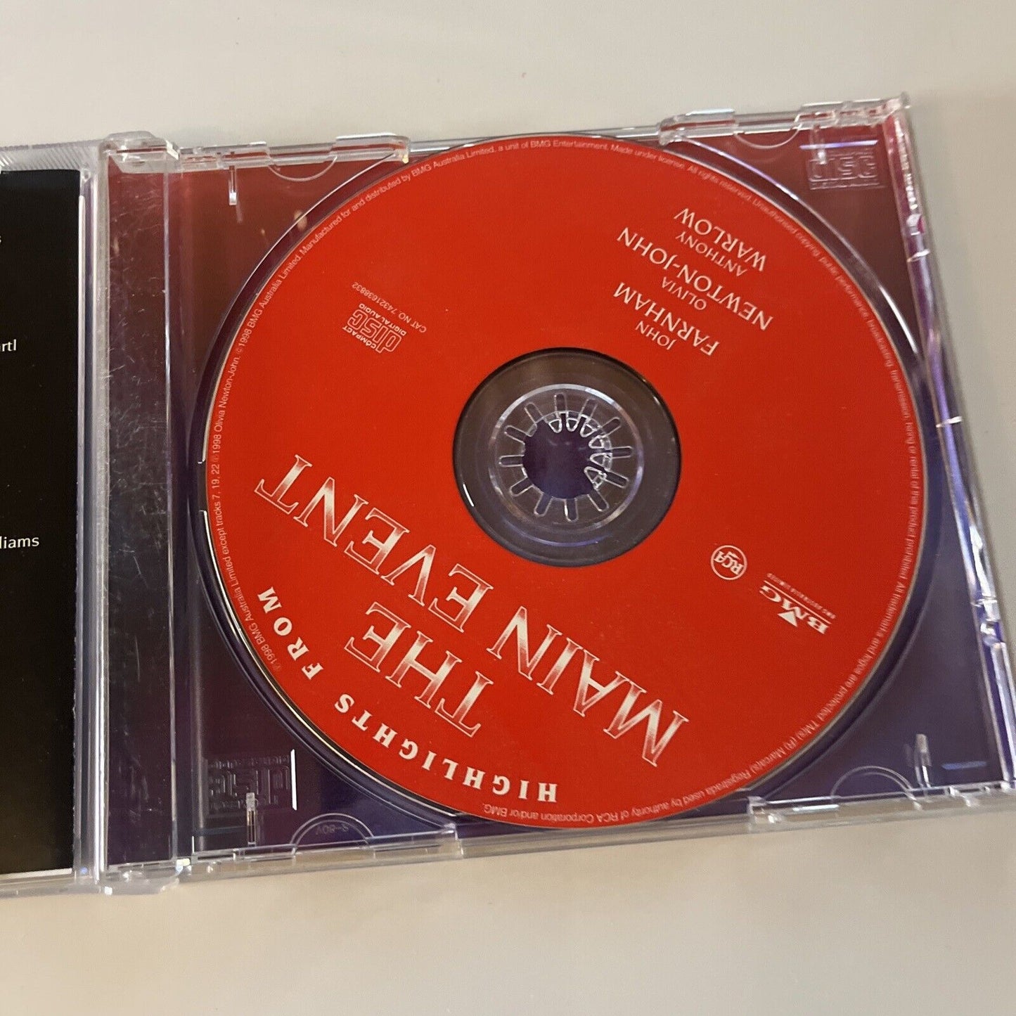 John Farnham, Olivia Newton-John - Highlights from the Main Event (CD, 1998)
