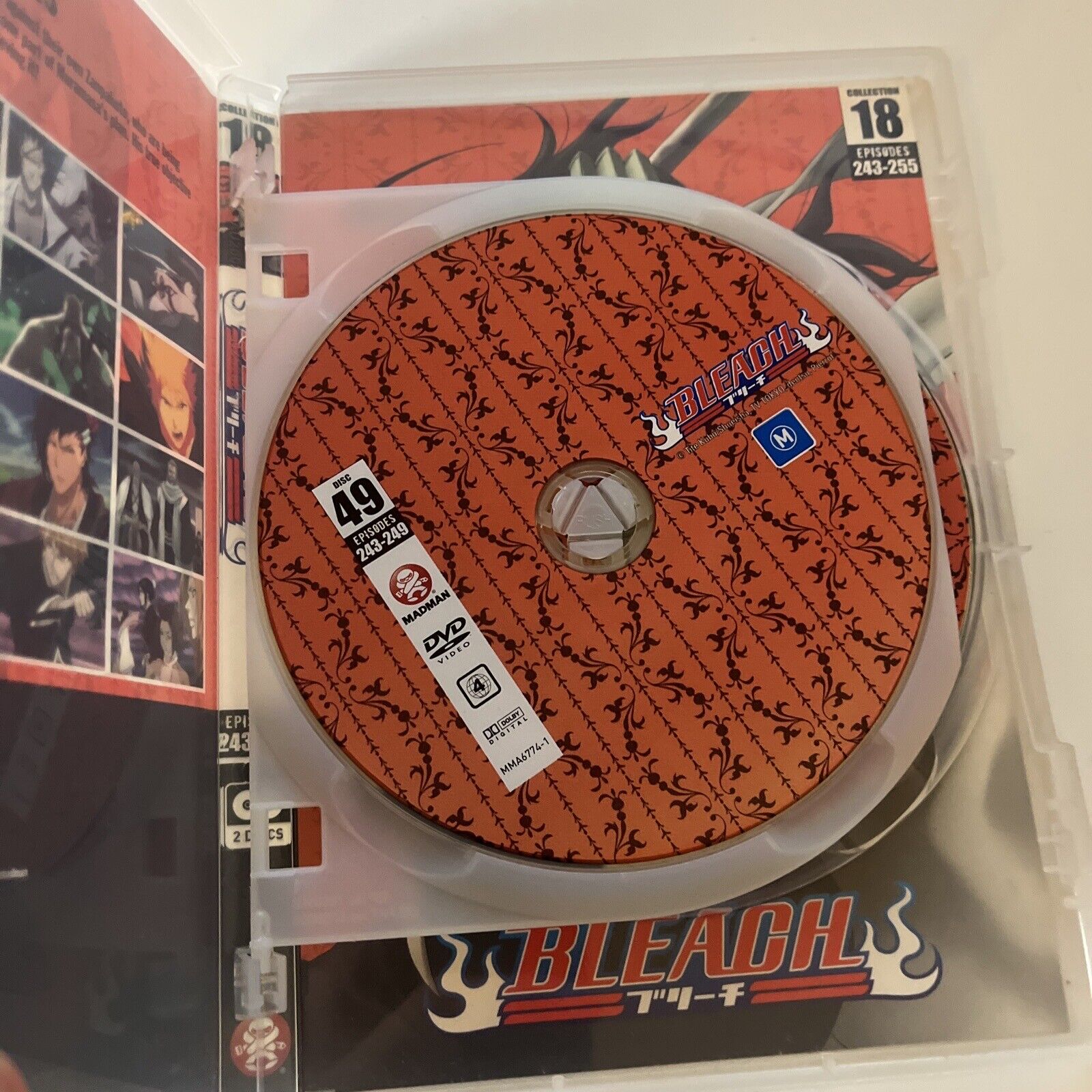 Bleach DVD Set 17 (Hyb) (Eps 243-255)