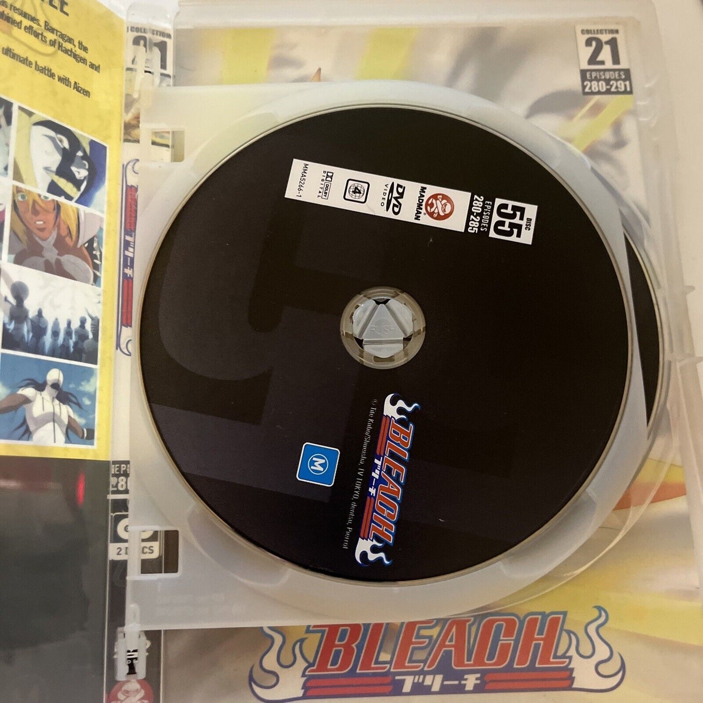 Bleach : Collection 21 : Eps 280-291 (DVD, 2010, 2-Disc) Region 4