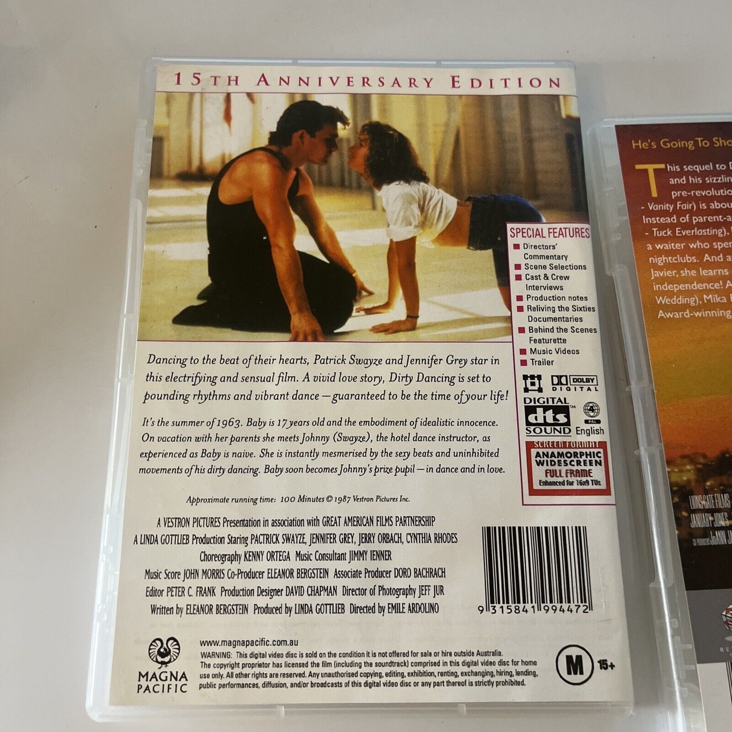 Dirty Dancing / Dirty Dancing Havana Nights (DVD, 2-Disc) NEW Region 4