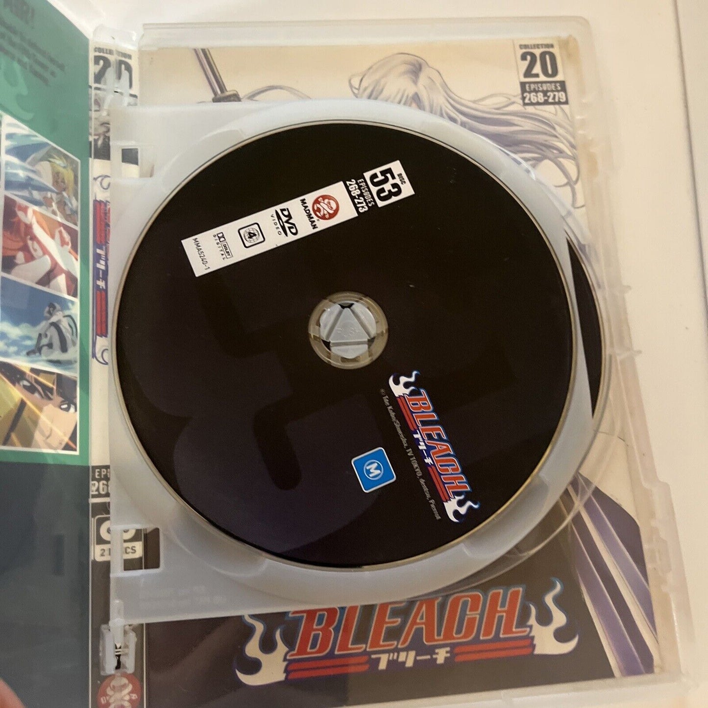 Bleach : Collection 20 : Eps 268-279 (DVD, 2010, 2-Disc) Region 4