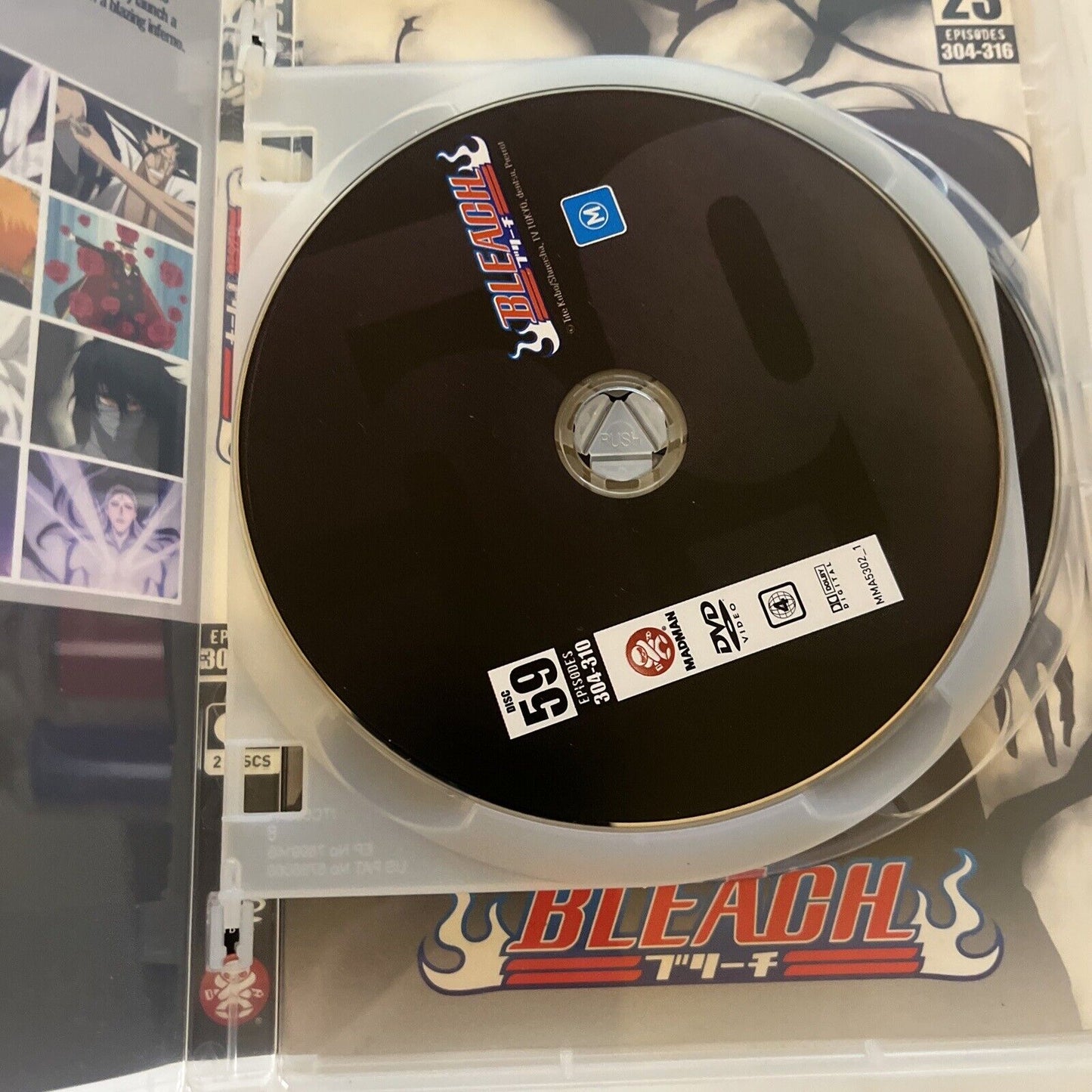 Bleach : Collection 23 : Eps 304-316 (DVD, 2010, 2-Disc) Region 4